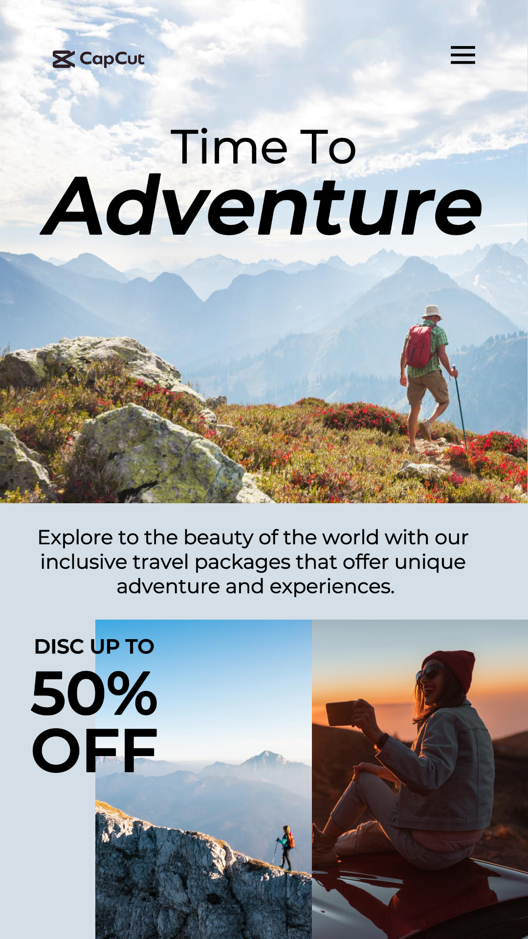 capcut template cover