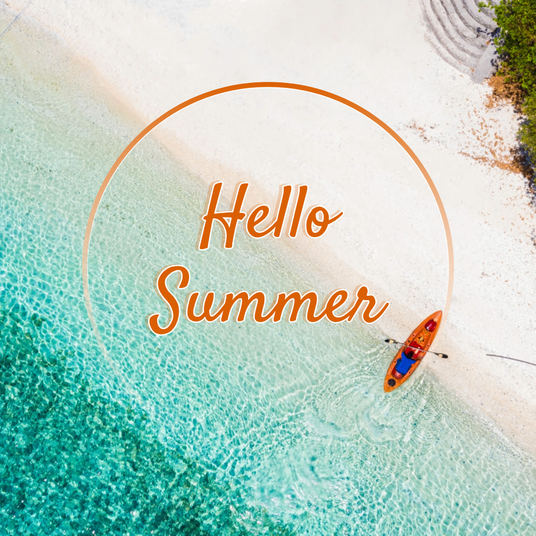 Allgemeines Hintergrundbild - Kreatives Poster Hallo Sommer