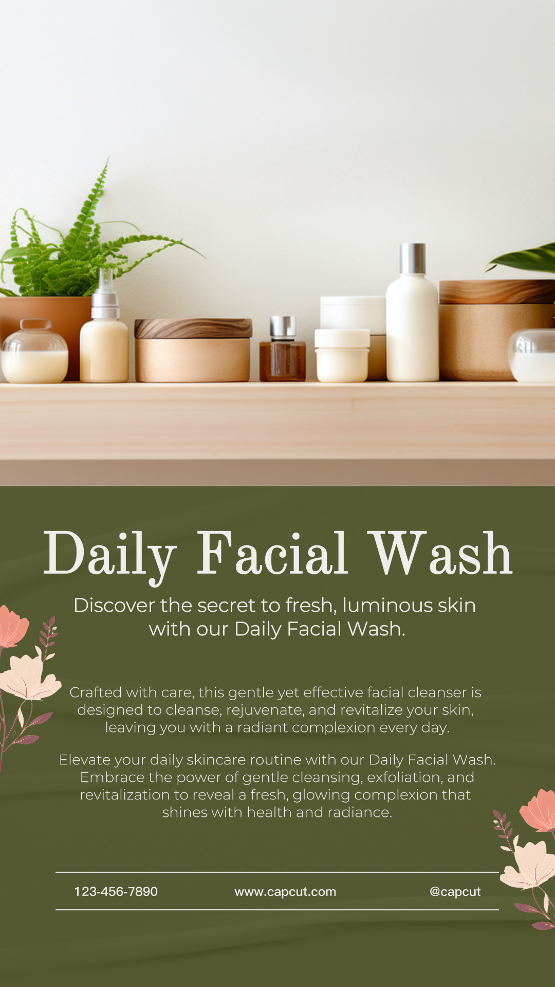 Beauty Personal Care Poduct Display