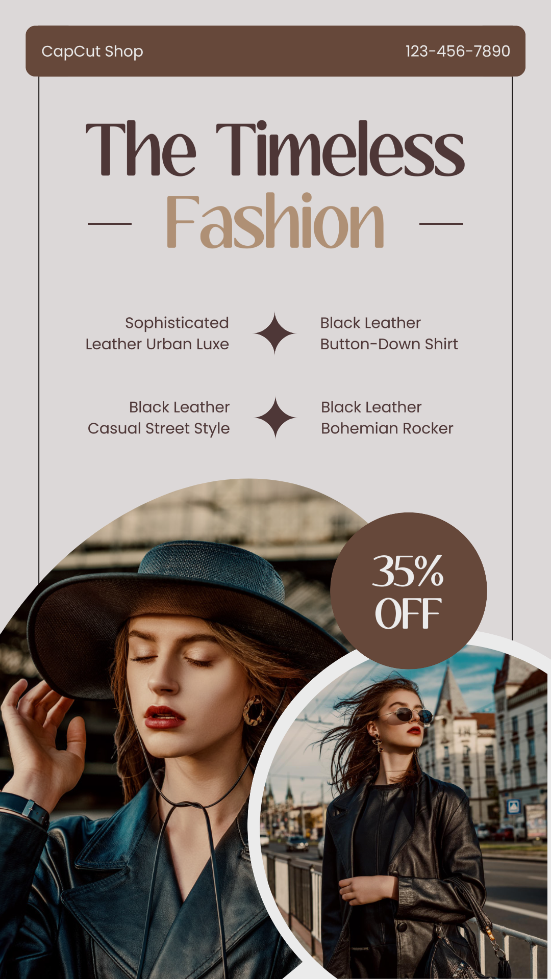 Timeless Fashion Discount Instagram Story