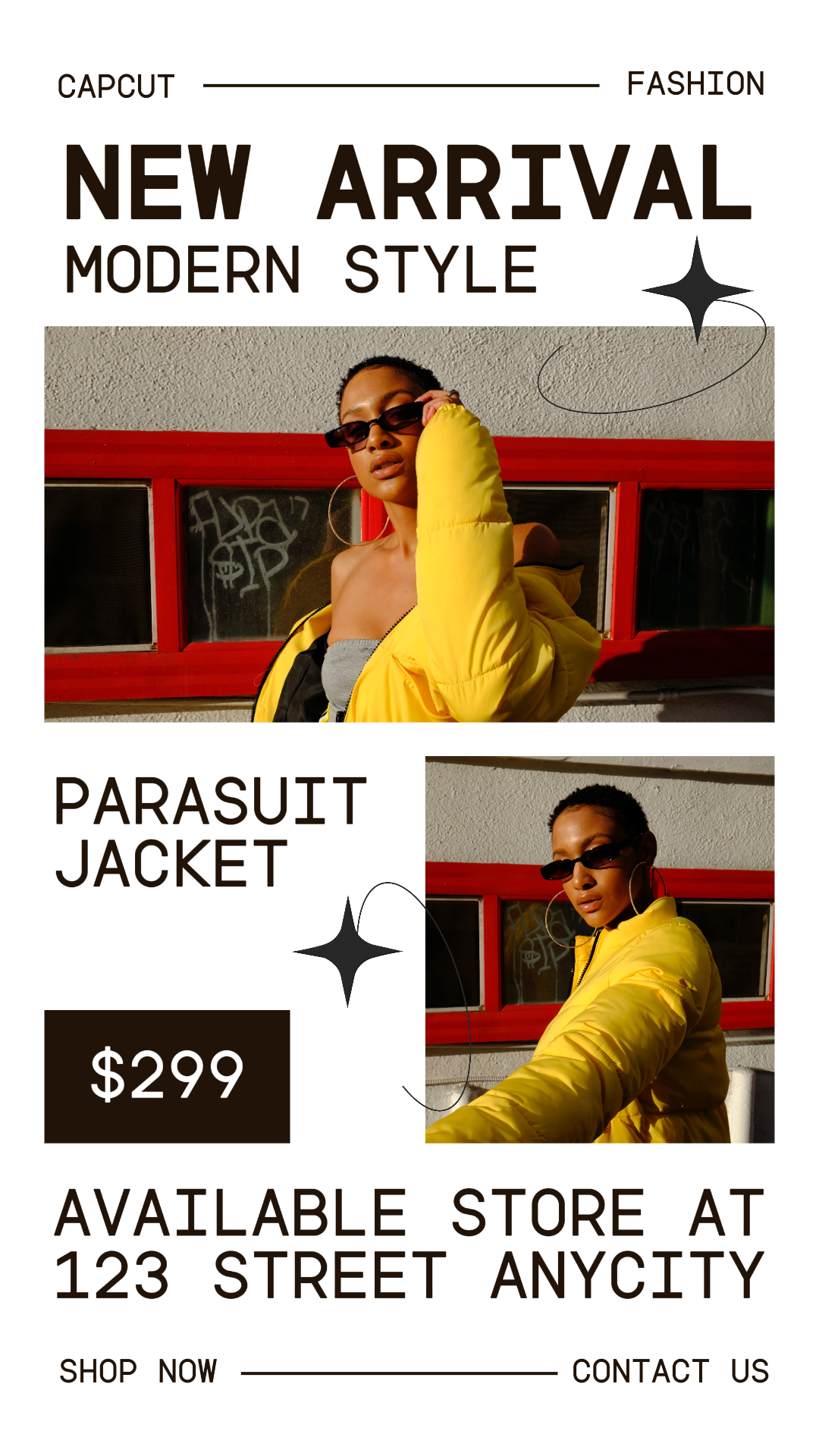 História do Instagram de roupas de chegada nova '