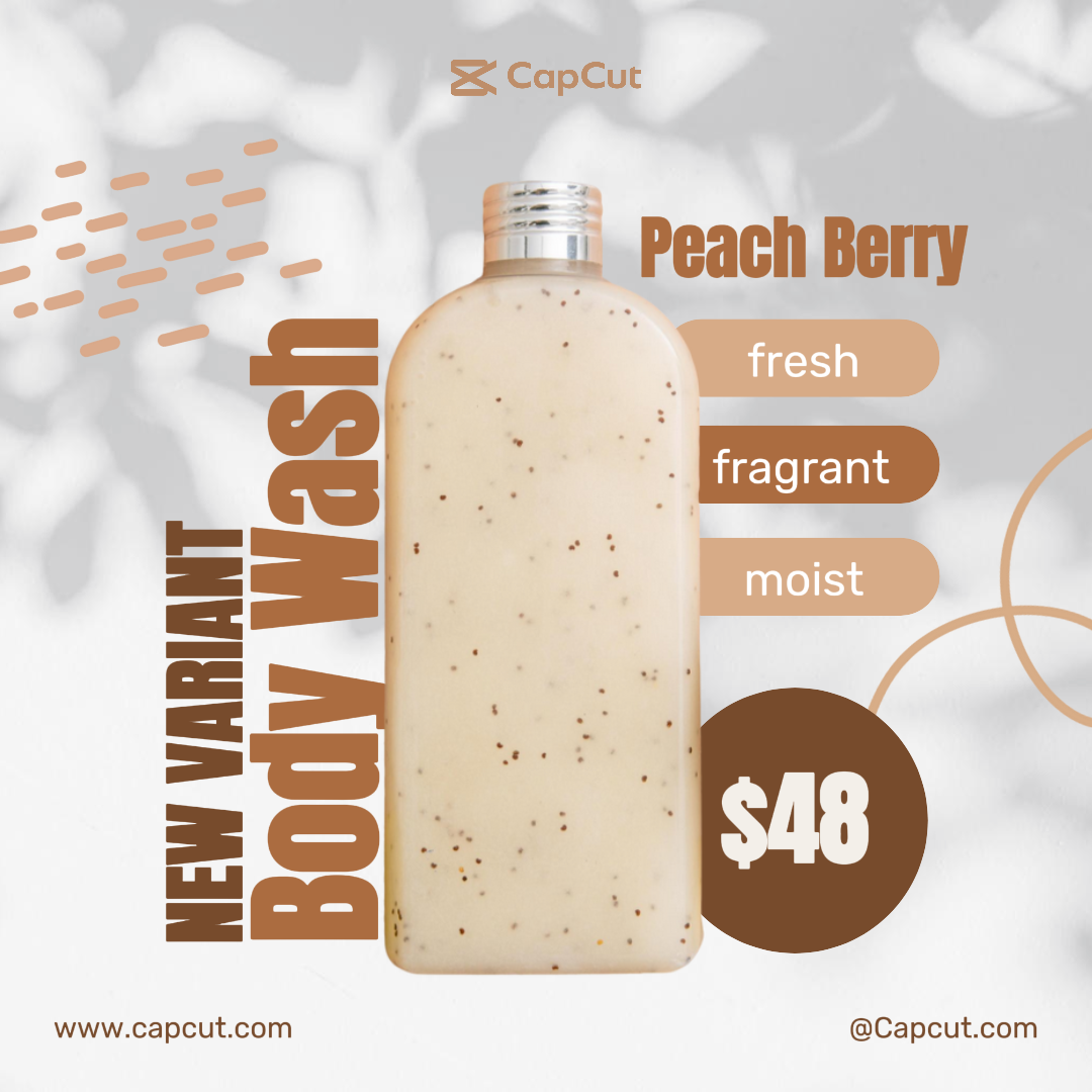 Beauty Care Body Wash Promotion Instagram Post Pink