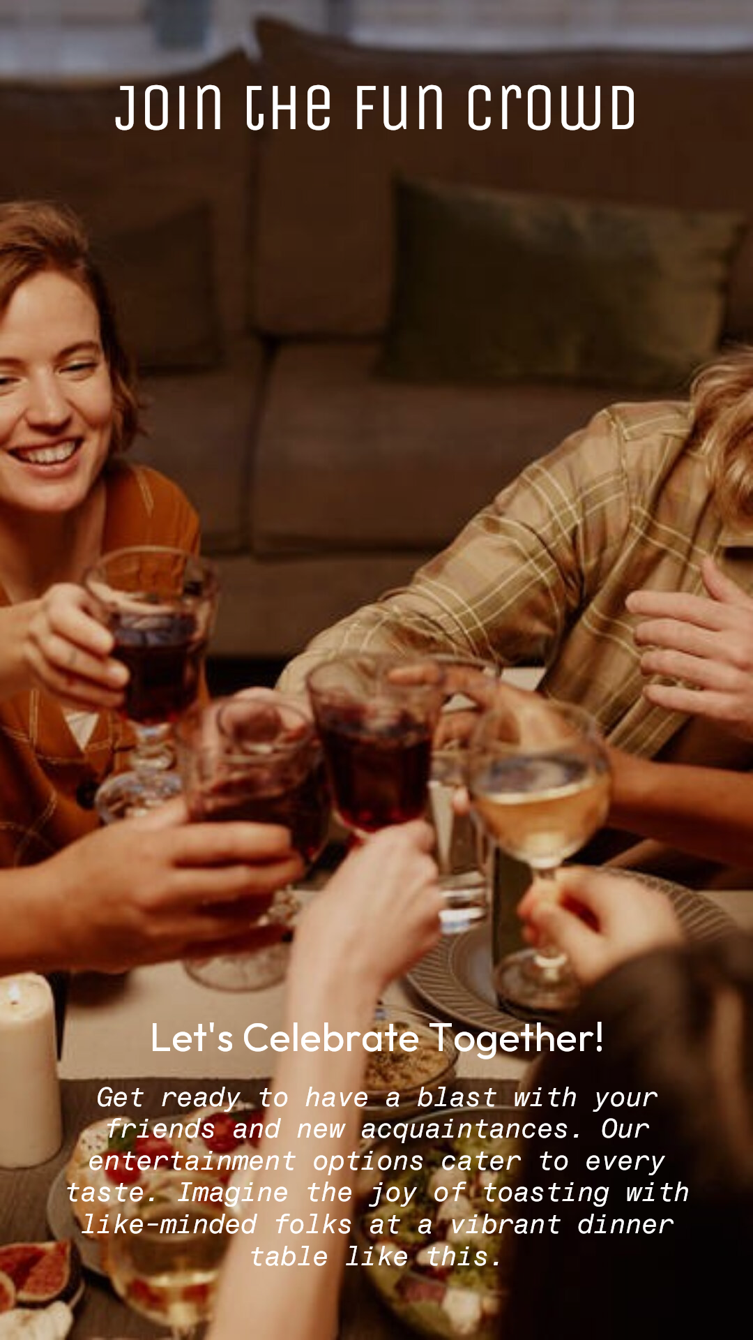 Unterhaltung Persönliche Einführung