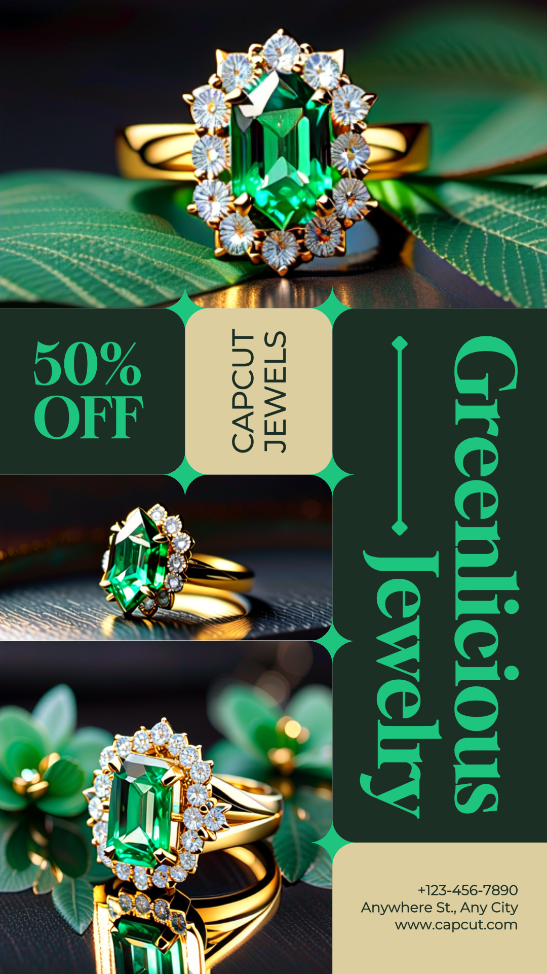 Promoción De Venta De Anillos De Joyería De Moda