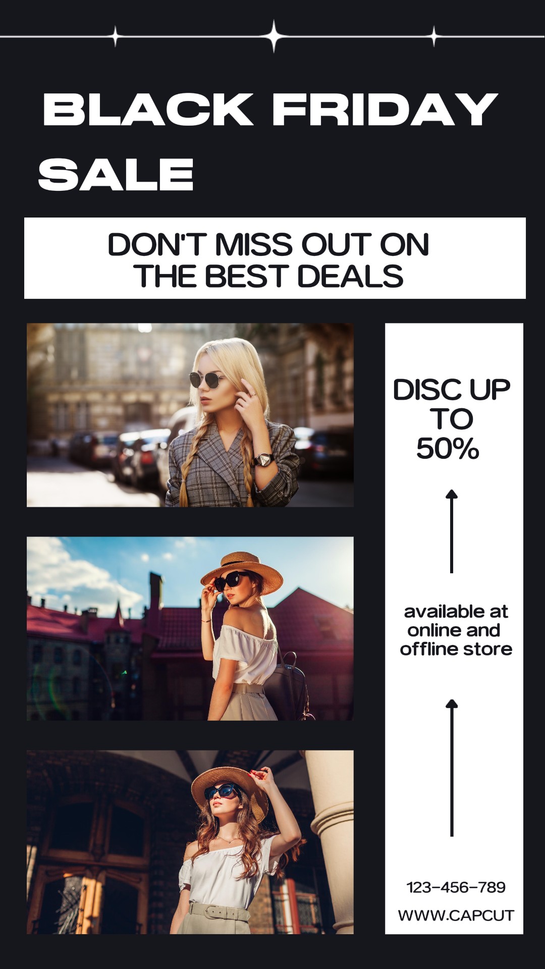 FASHION SALE BLACK FRIDAY INSTAGRAM POST