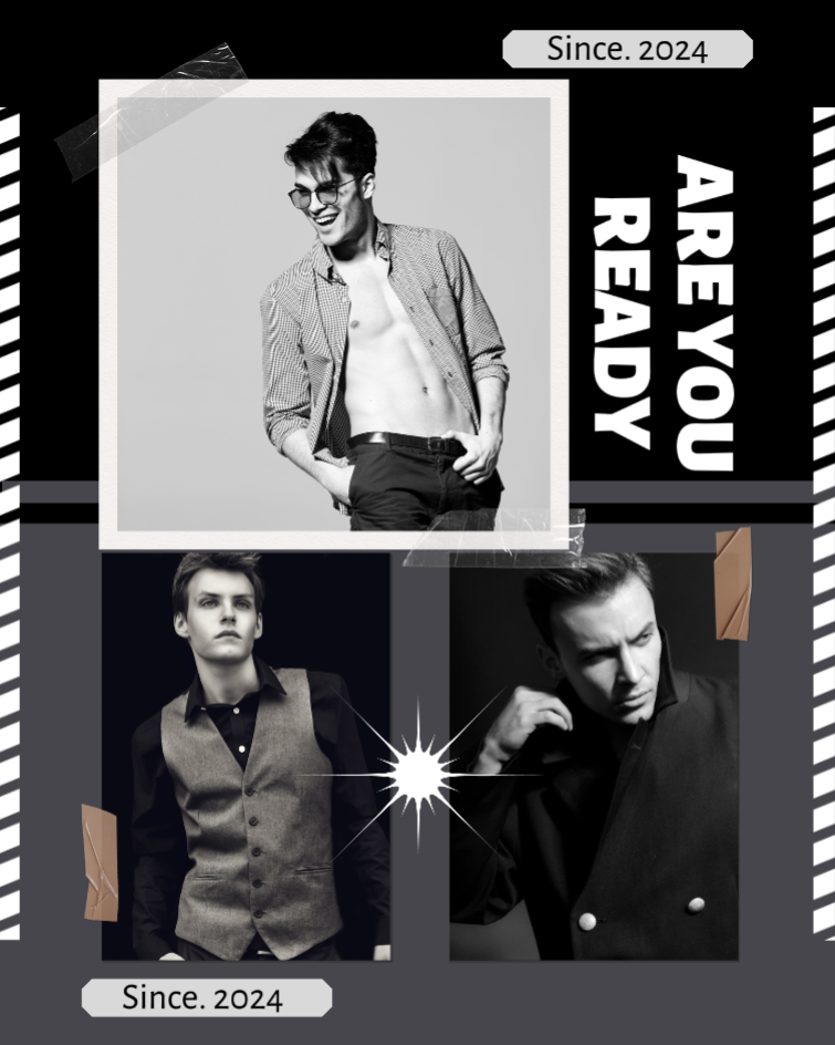 Nicht-Marketing-Fotocollage- Einfach