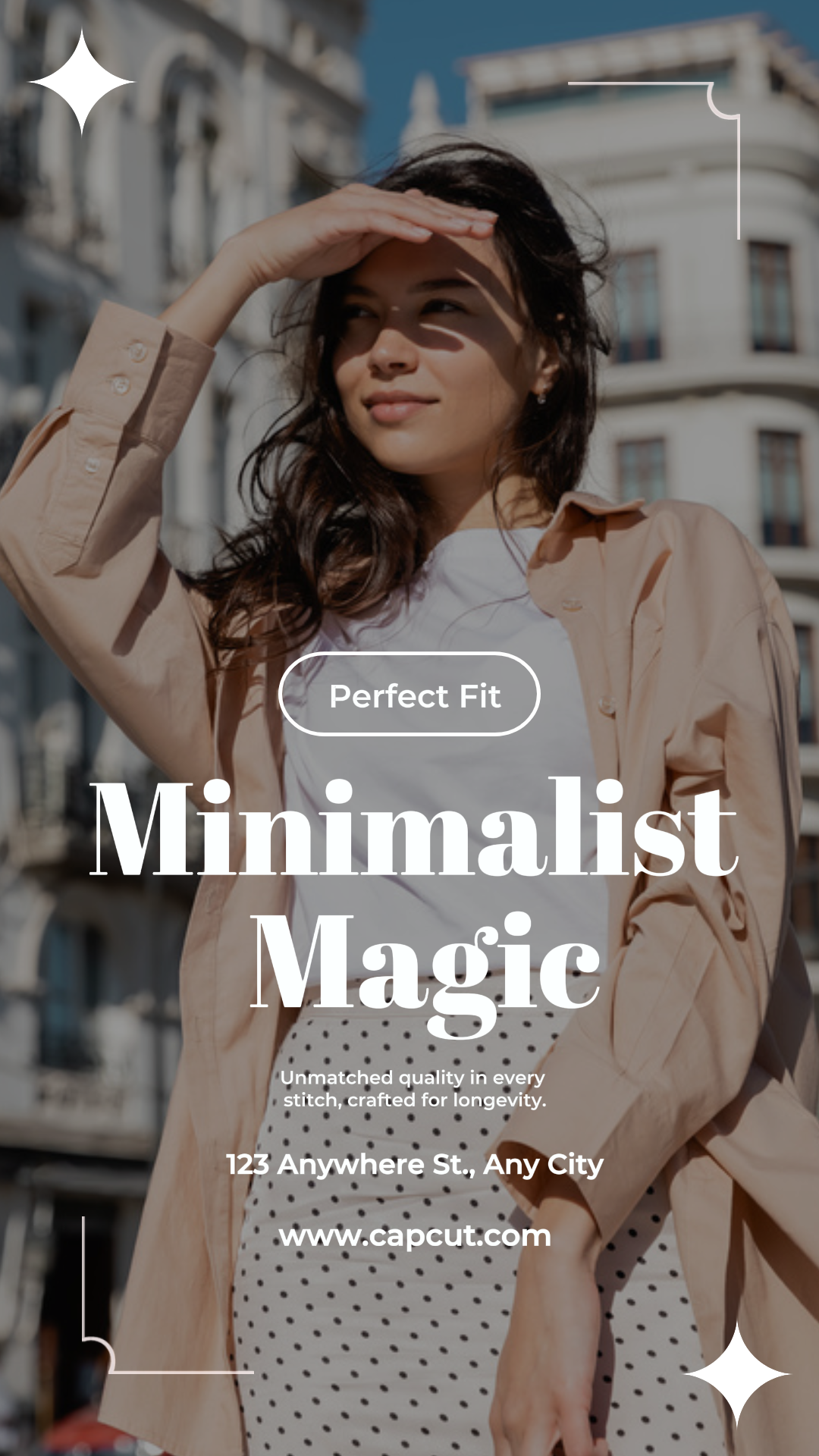 Fashion minimalist magic Story Post