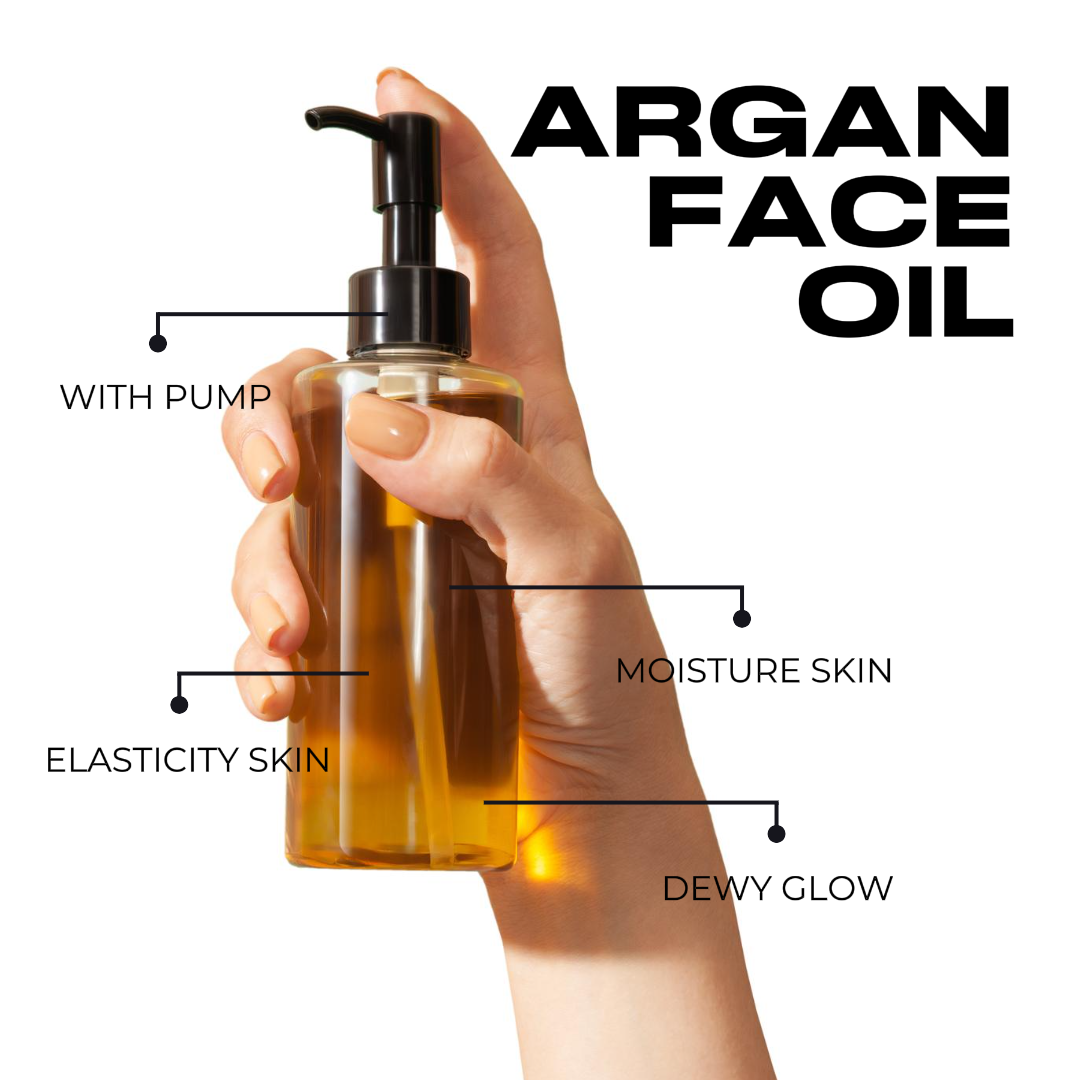 Comercio electrónico Cuidado de la piel Aceite facial Producto Llamado minimalista