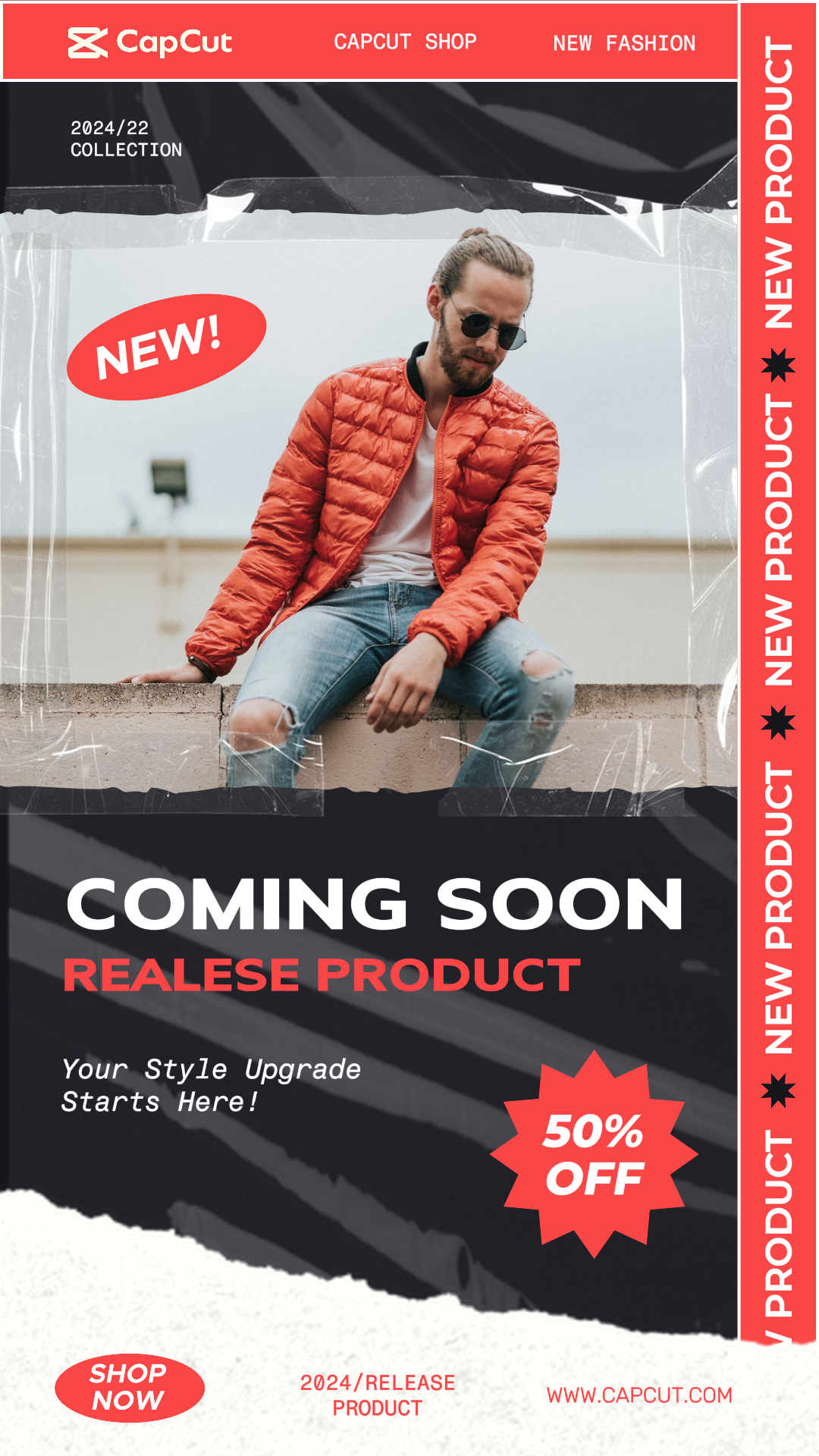 capcut template cover