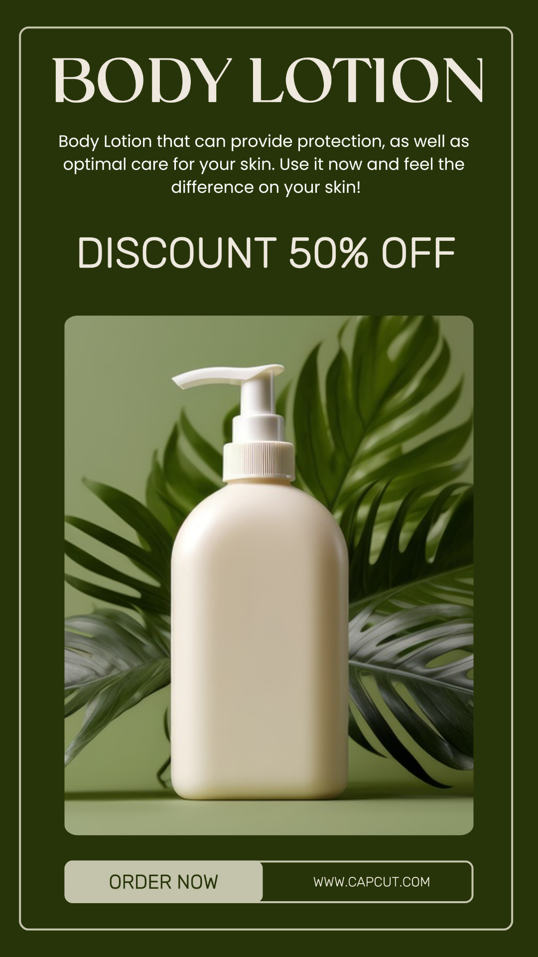 Promosi Produk Kecantikan Kisah Instagram Minimalis