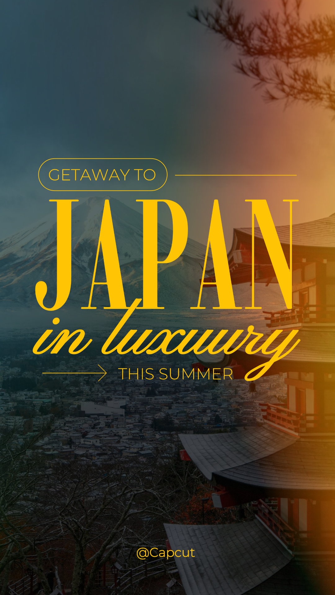 Escapada de viaje en miniatura de TikTok a Japón