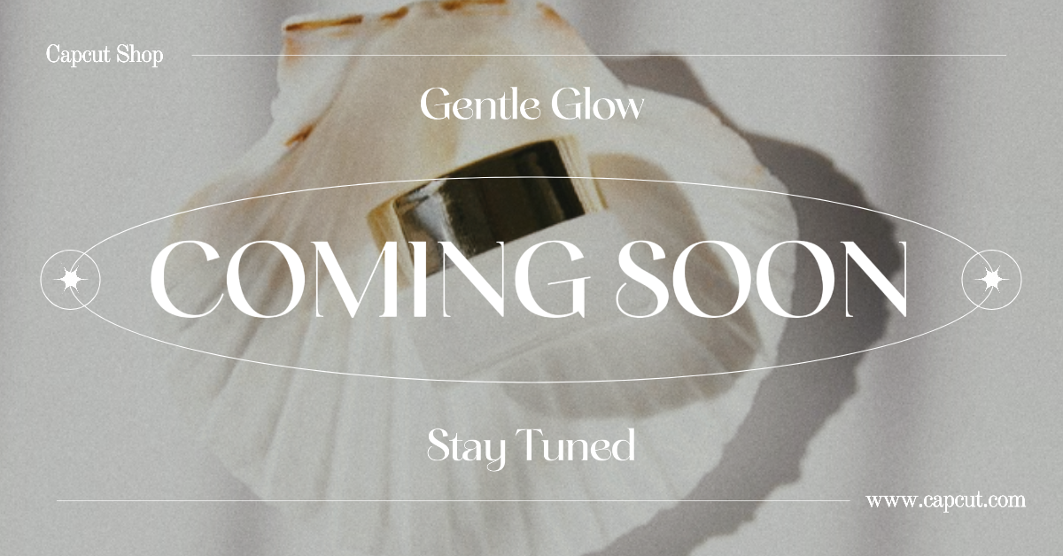 Facebook Ads Marketing Poster Beauty Care Coming Soon Banner Facebook App Ad White | concurso Anúncio em banner