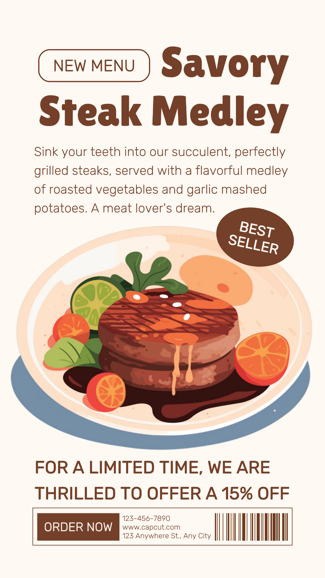 Food New Menu Instagram Story