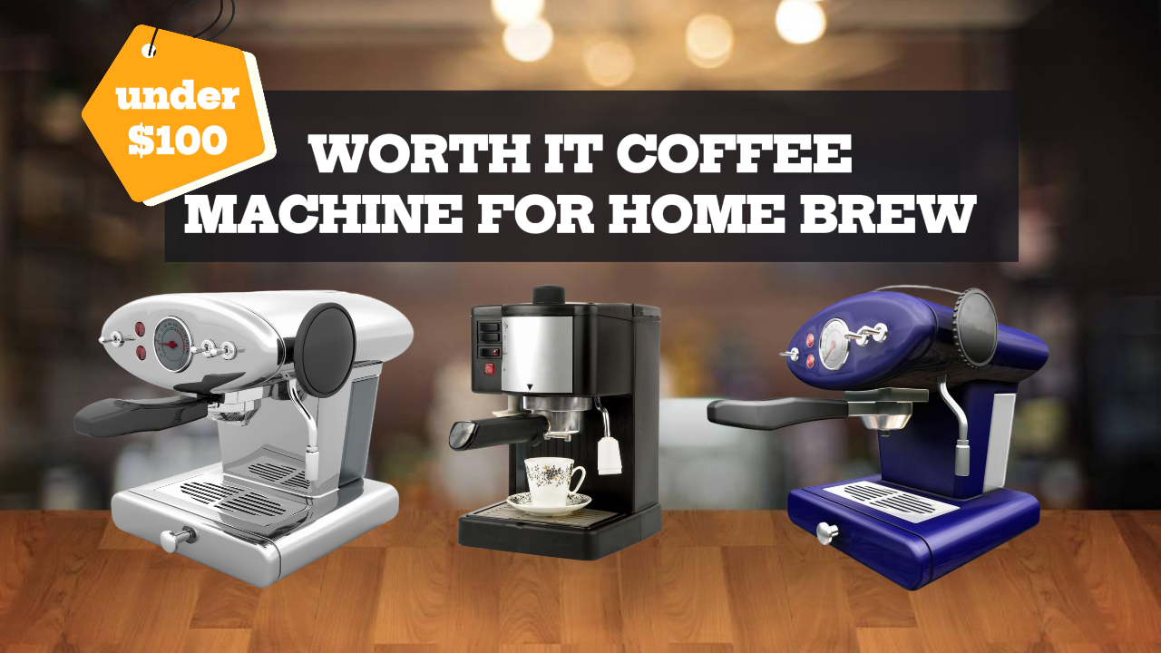 Youtube Thumbnail coffee machine