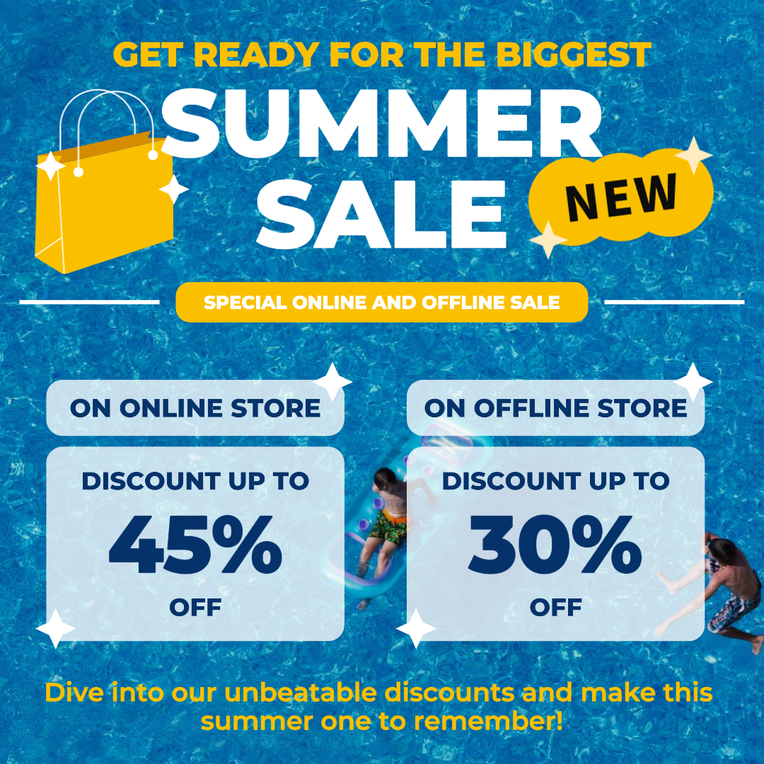 Venta De Verano Cartel De Marketing Publicación De Instagram