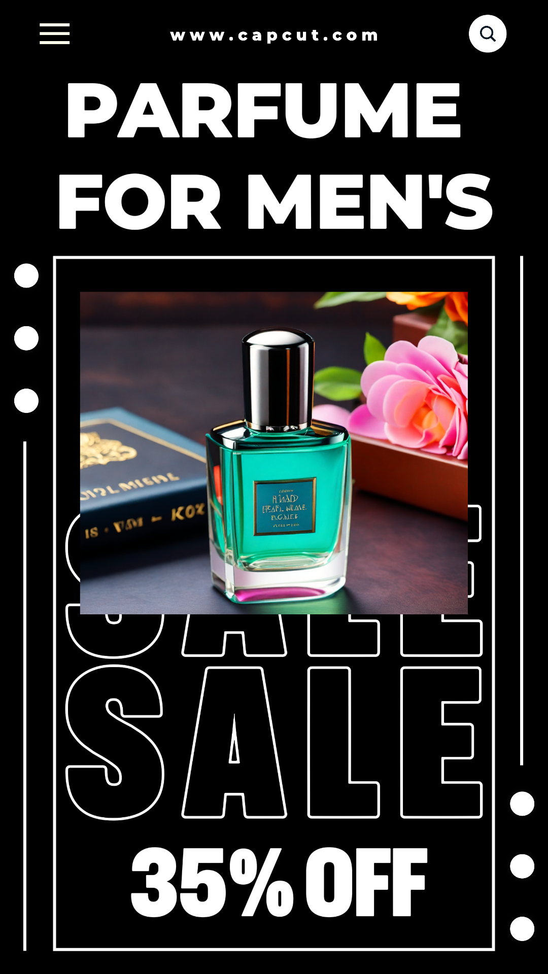 New Parfume For Men's Promo Sale Story