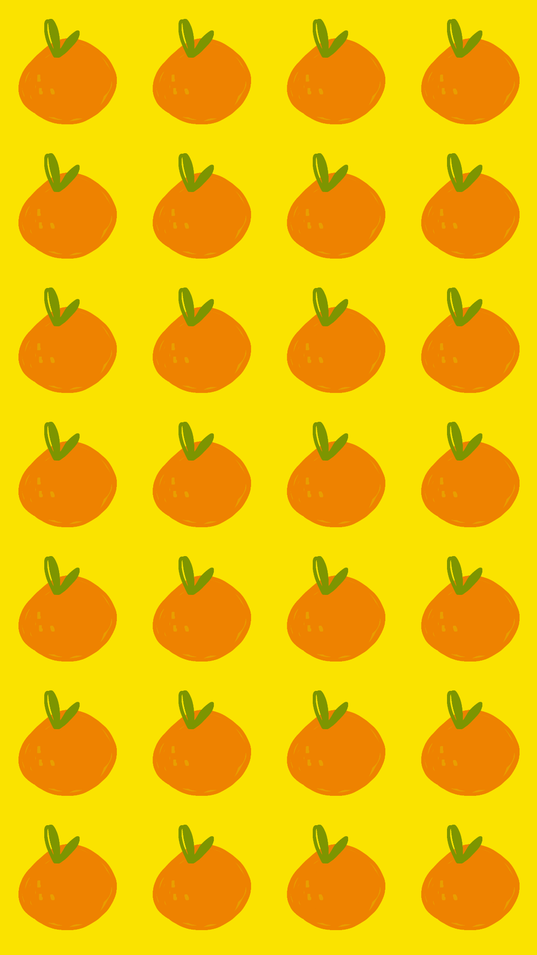 Wallpaper Kreatif Poster Buah Jeruk