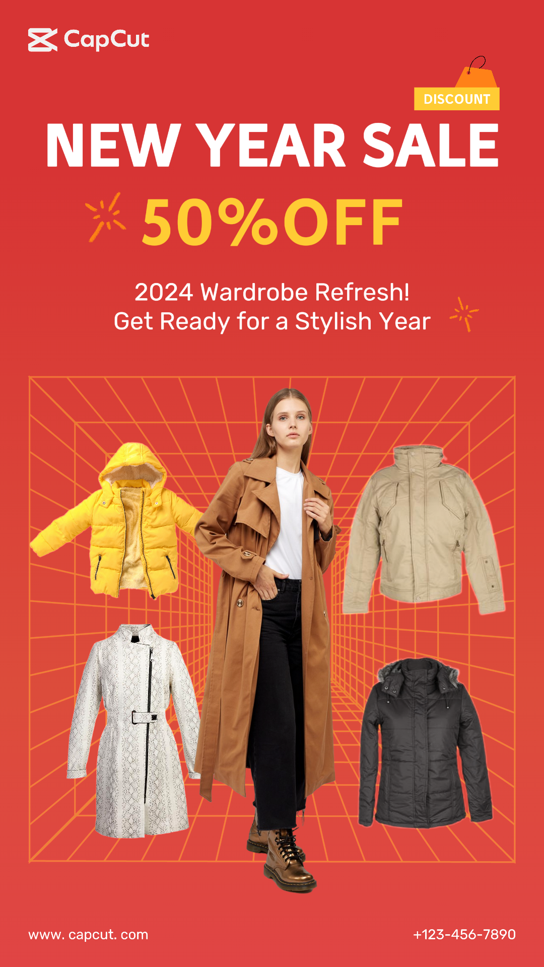 Vêtements du Nouvel An Vente de vêtements minimaliste