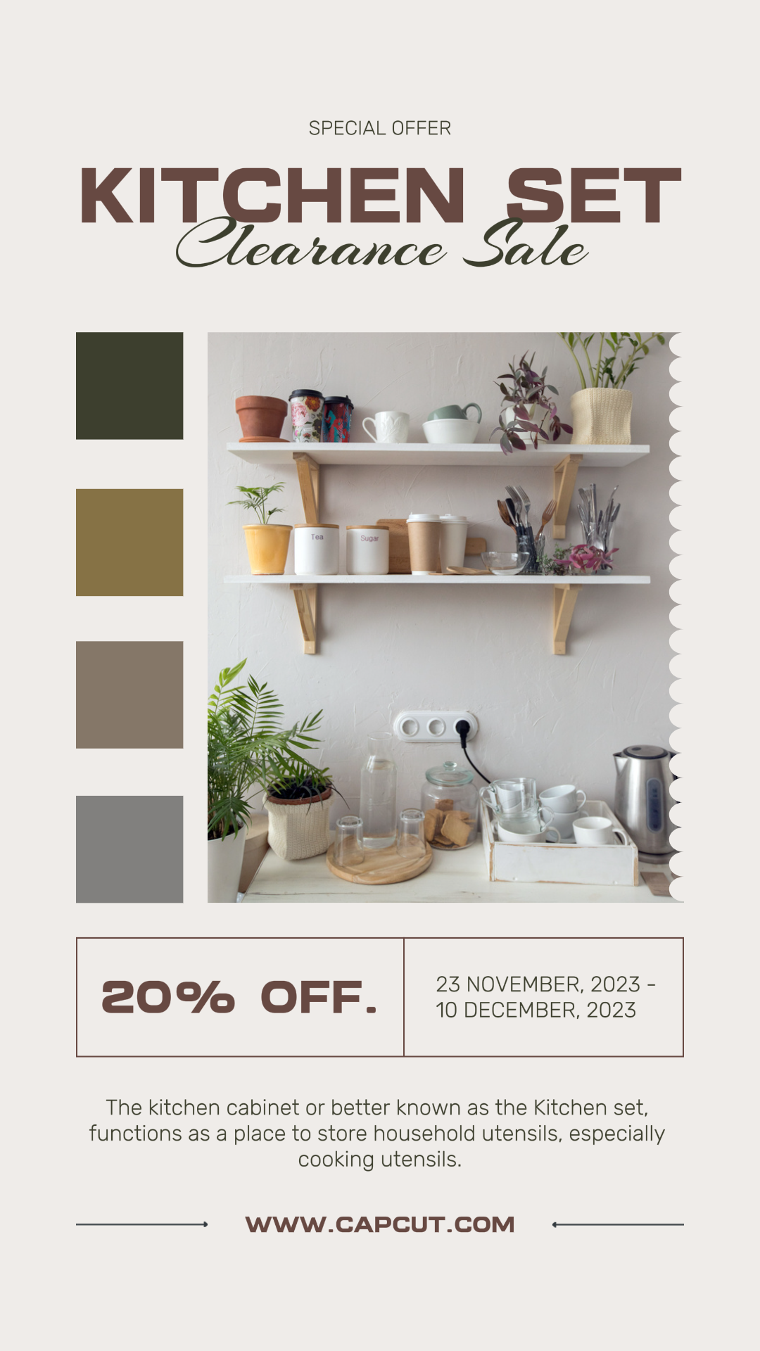 Household Accessories & Furniture Kitchen Set Sale