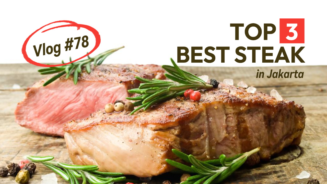Youtube thumbnail - Vlog Best Steak