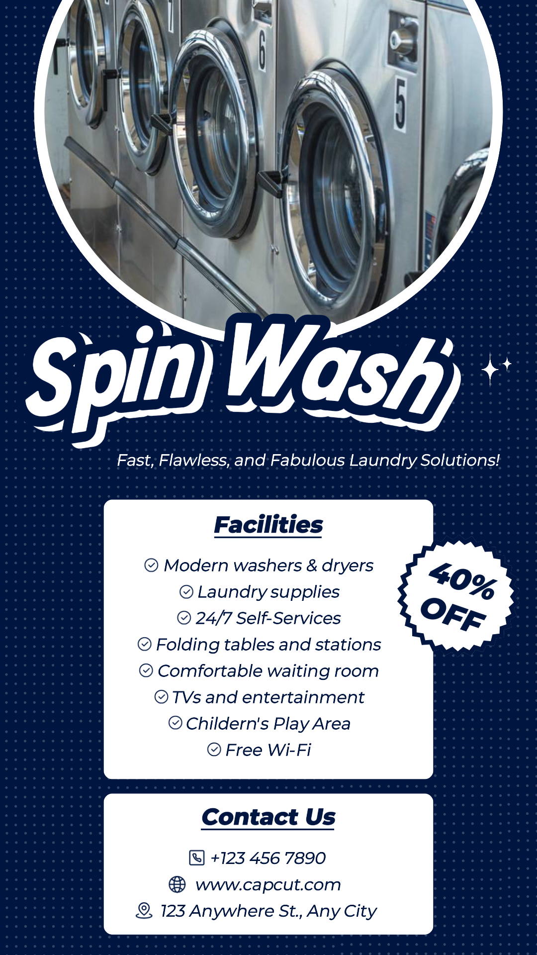 Life Services Laundry Promotion
