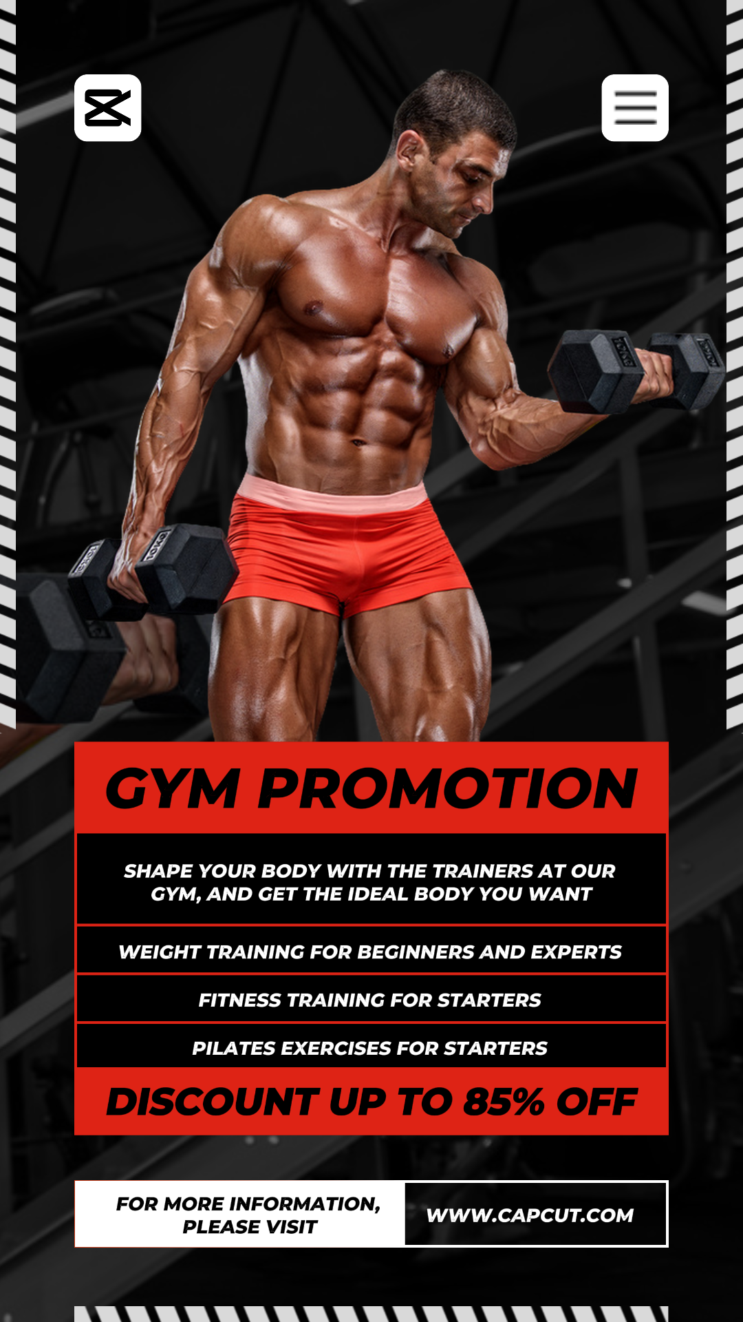 capcut template cover