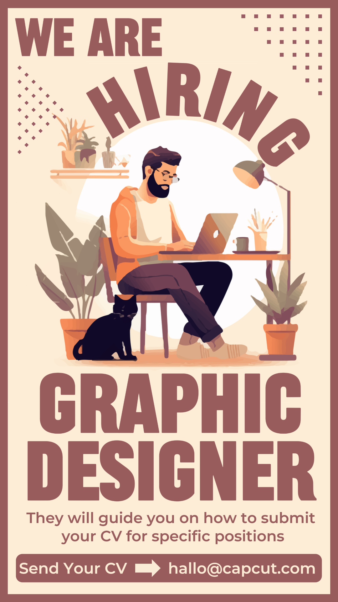 Business Hiring Graphic Design Chocolate Story