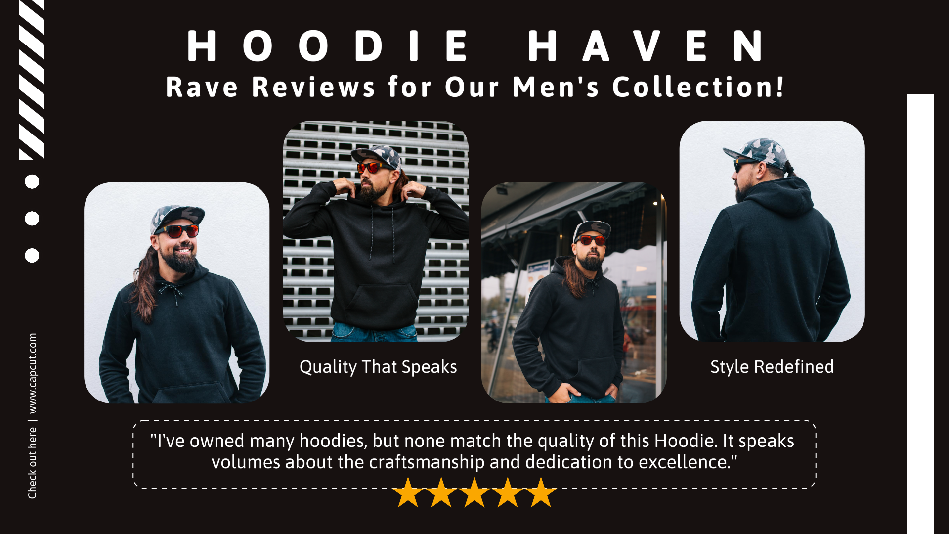 Fashion Hoodie Review Produktanzeige