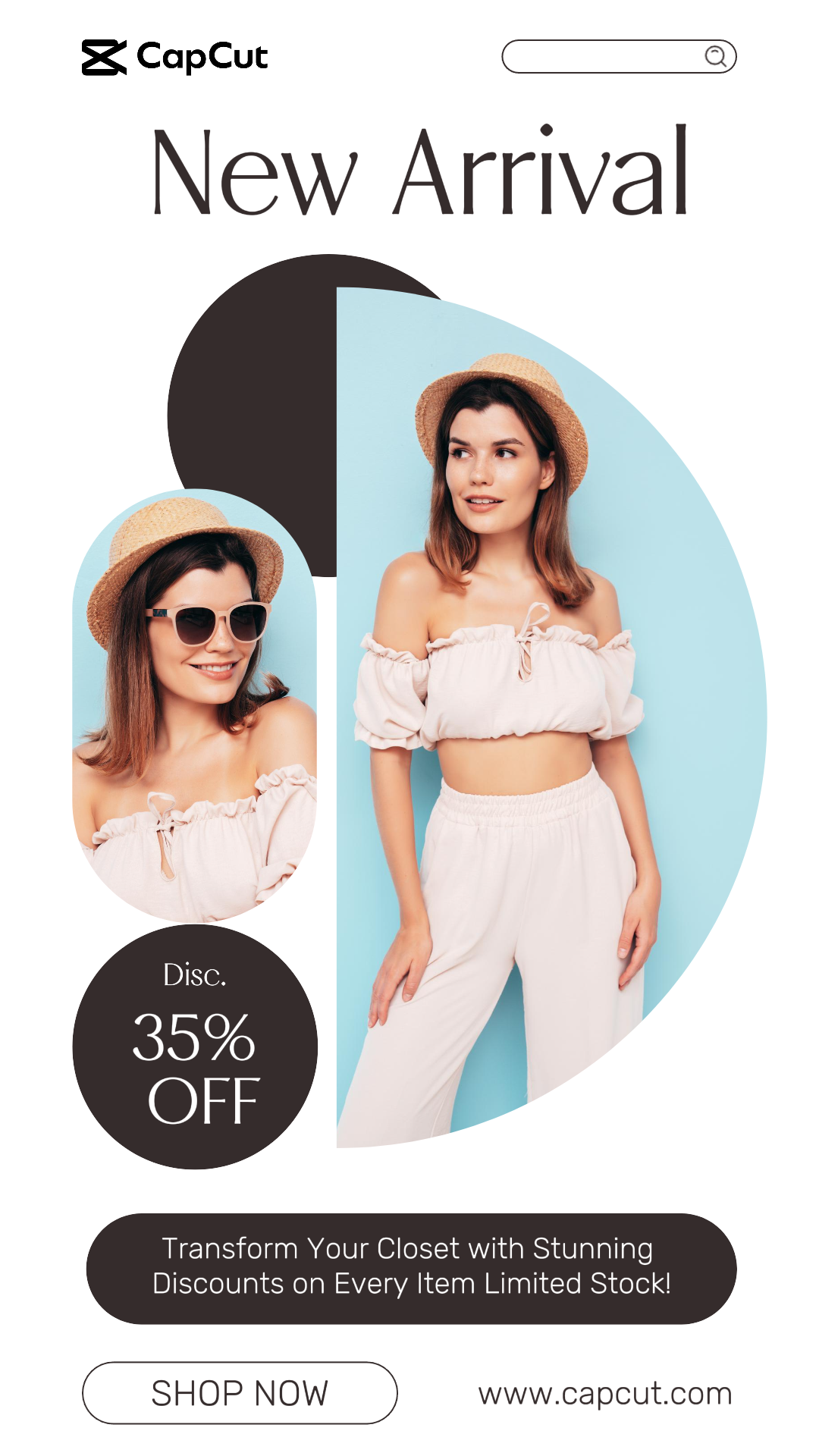 capcut template cover