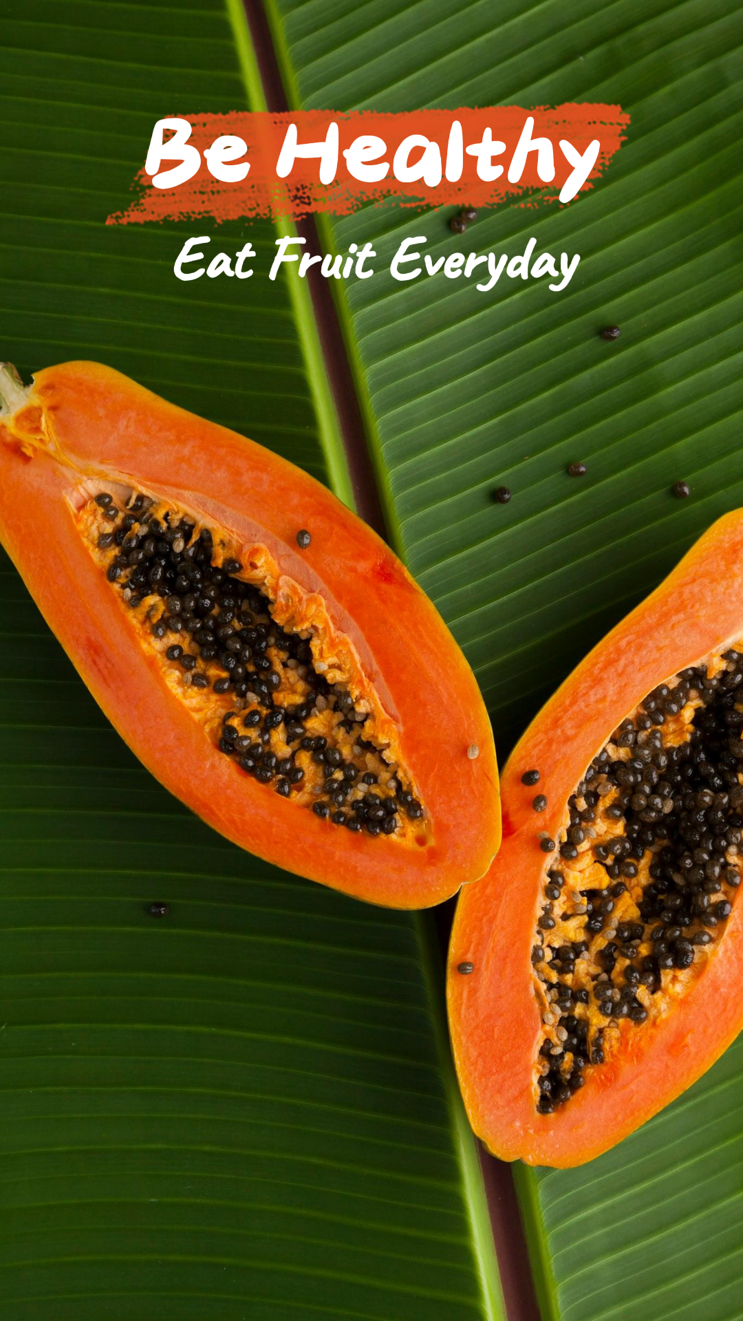 Plantilla de imagen fondo de pantalla fruta historia de instagram