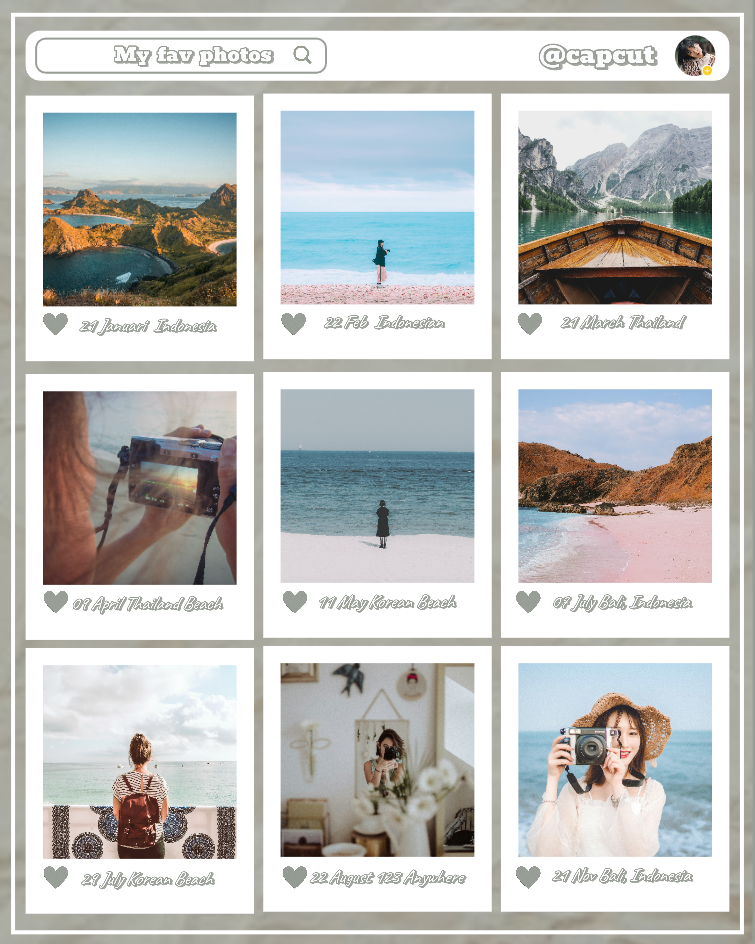 capcut template cover