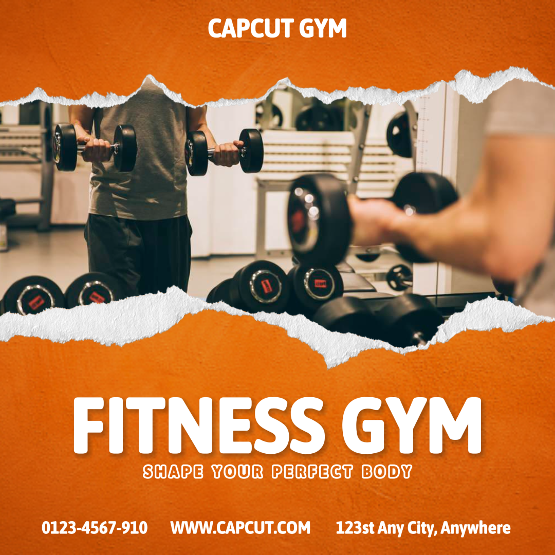 Entraînement et fitness Gym Fitness Promotion Instagram Post