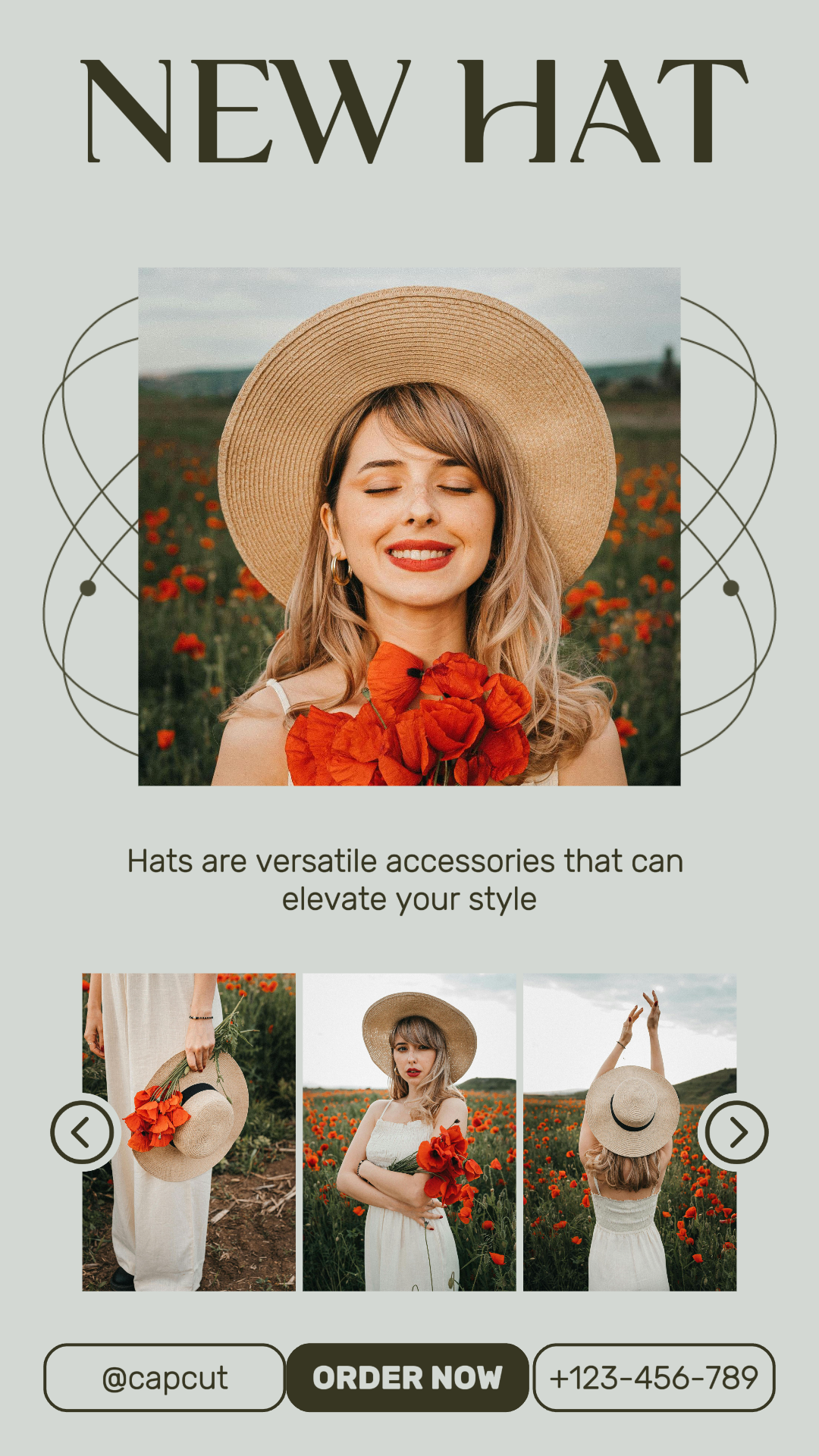 CLOTHING AND SHOES MARKETING POSTER INSTAGRAM STORY SIMPLE STYLE
