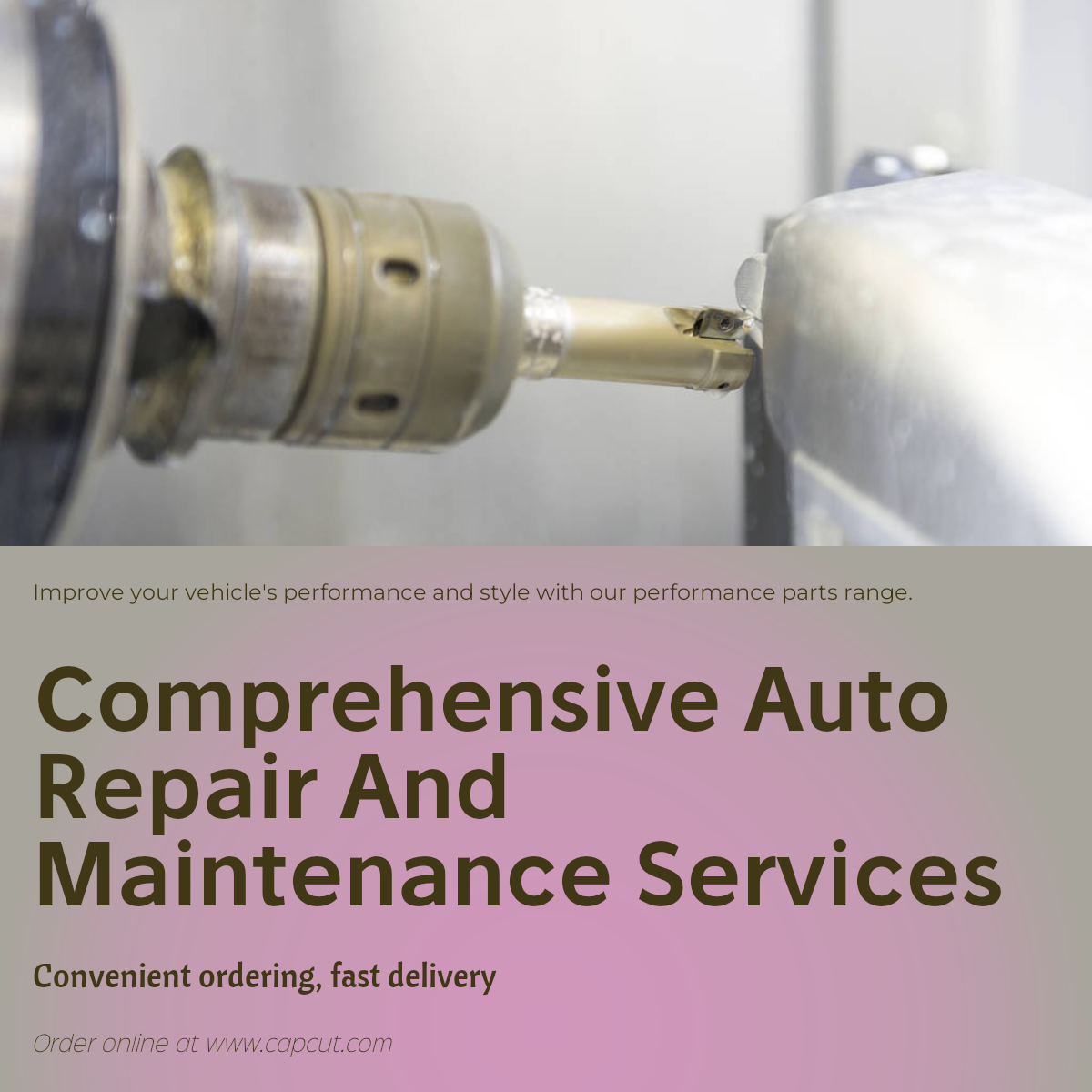 Pantalla de efectos de automóviles y piezas de automóviles