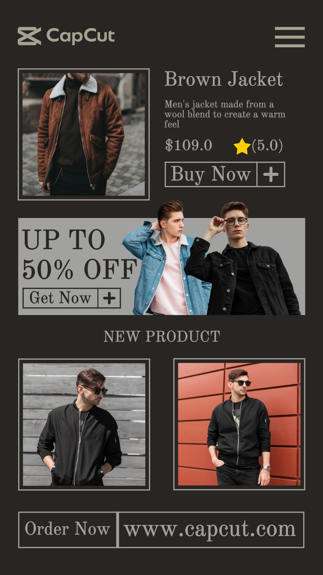 capcut template cover