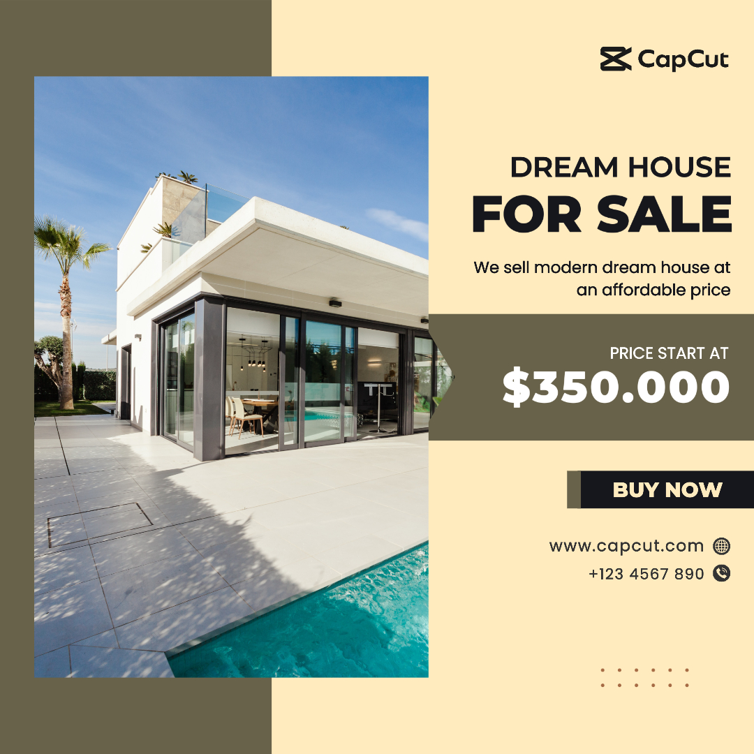 Real Estate Home Sale Promotion Instagram Post