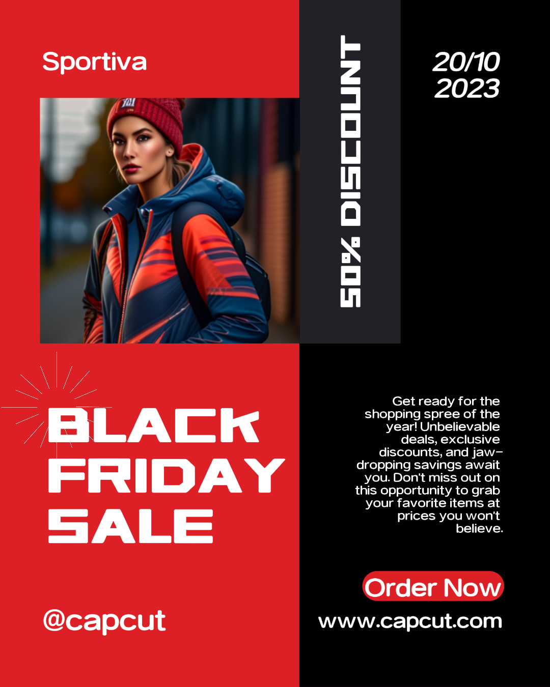 Black Friday Promotion Instagram Post