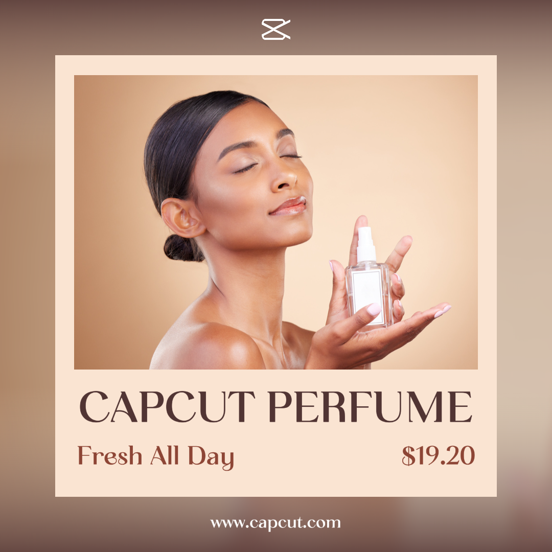 Beauty care Product Display Instagram Post Perfume