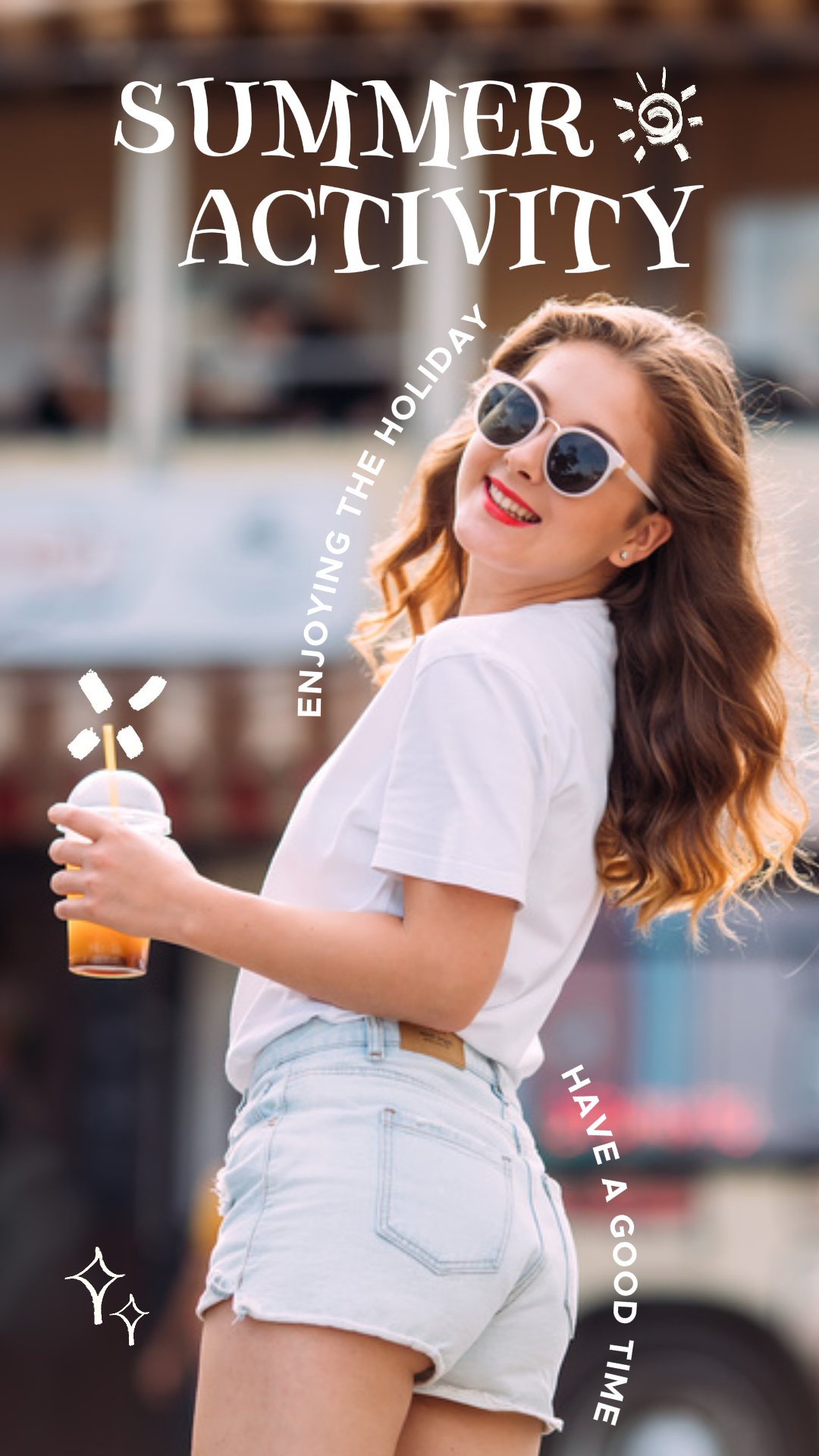 Tiktok thumbnail - Marketing Poster Summer Activity 