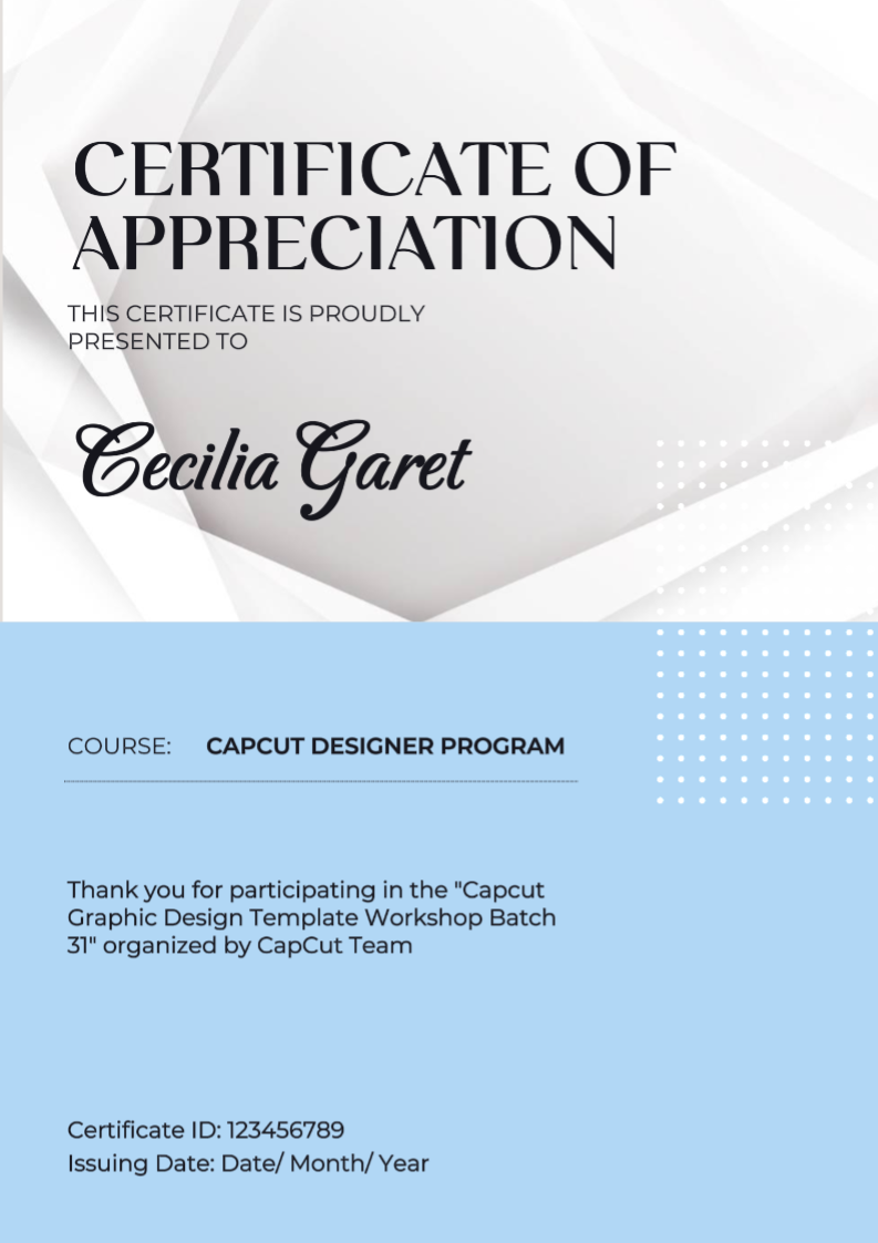 Non-marketing Certificate Skill