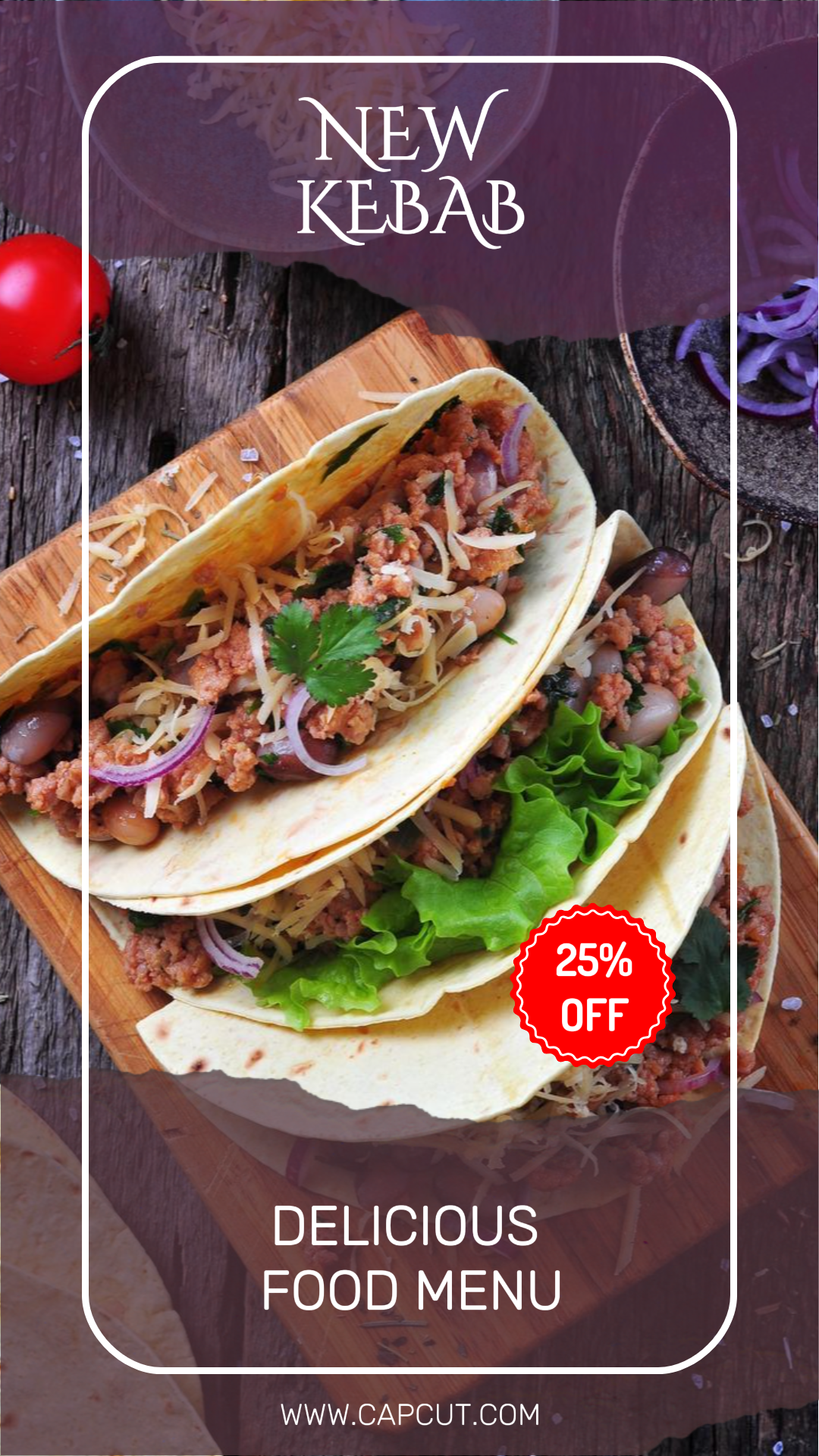 Cerita Instagram Promosi Kebab Baru