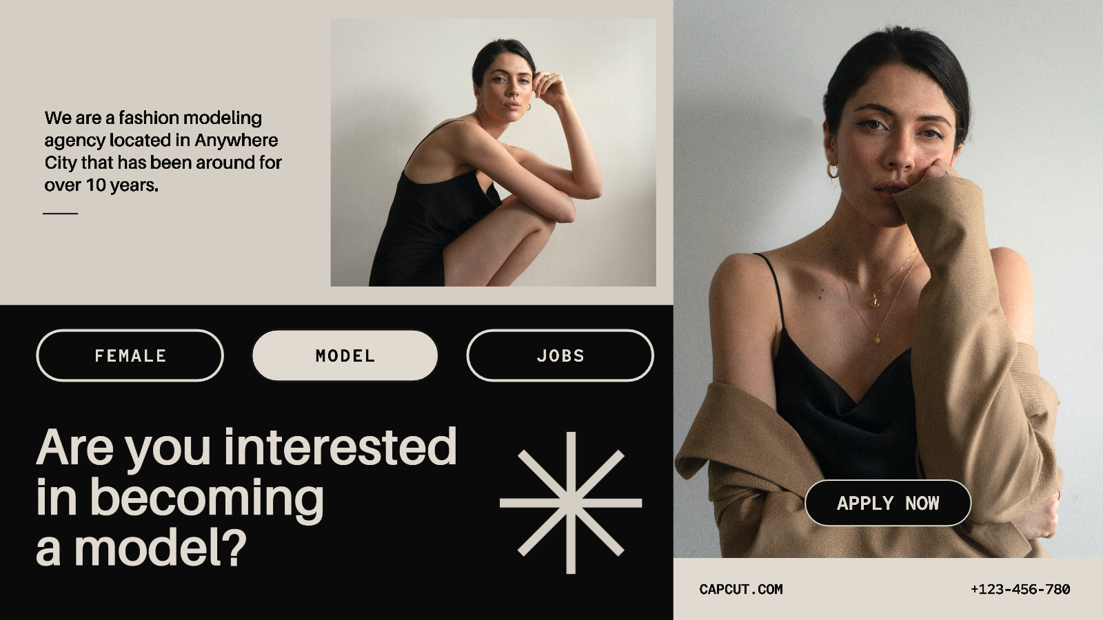 Pekerjaan Bisnis Mempekerjakan Model Wanita Posting Twitter