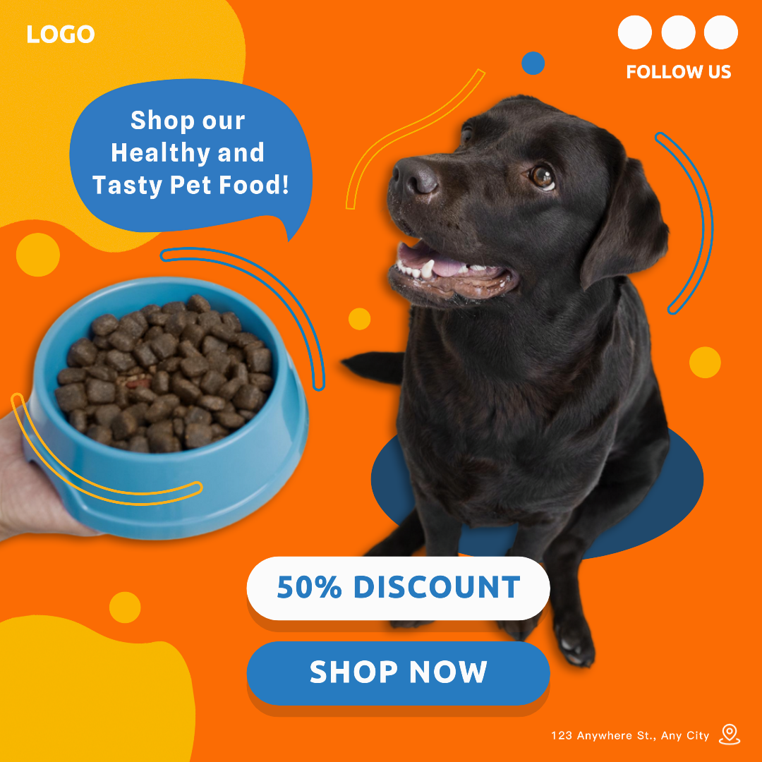 Pet Shop Promoção Redes Sociais