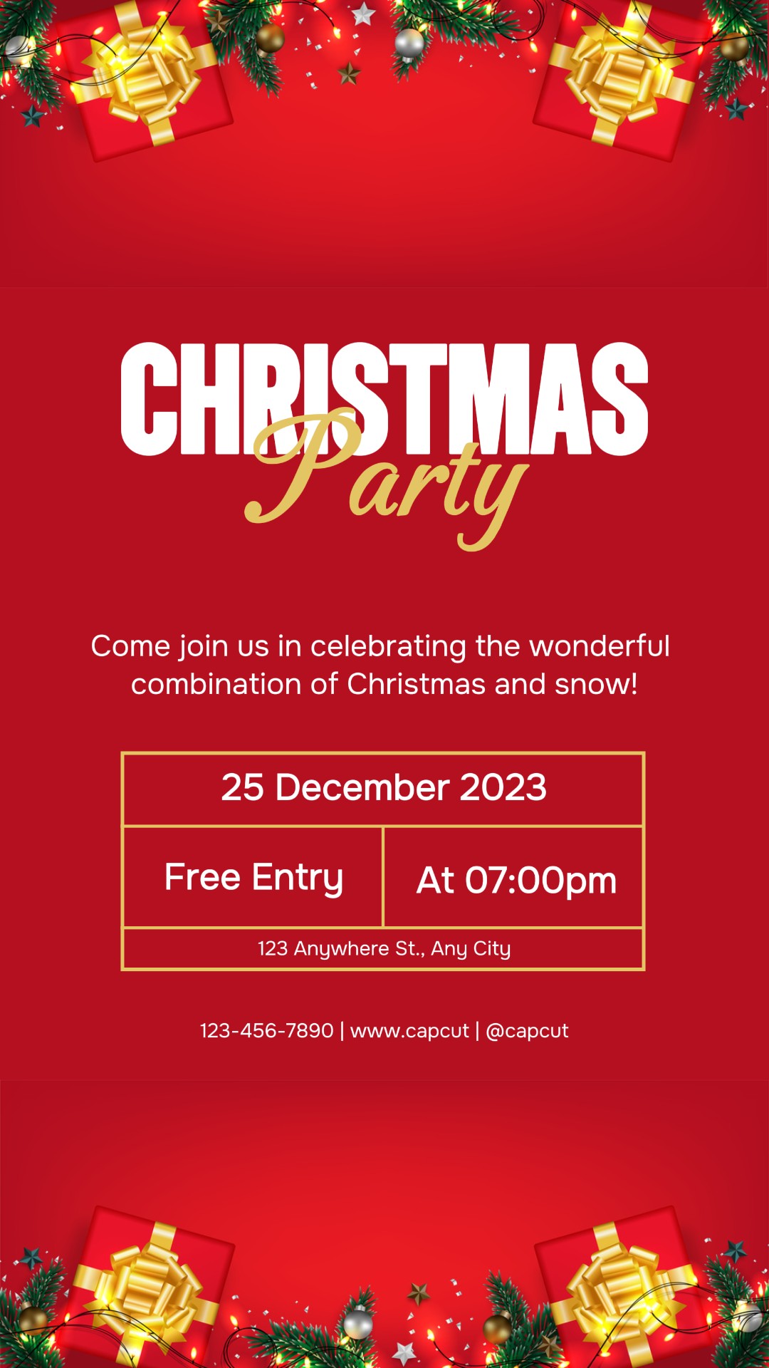 Otras Industrias Fiesta De Navidad Historia De Instagram