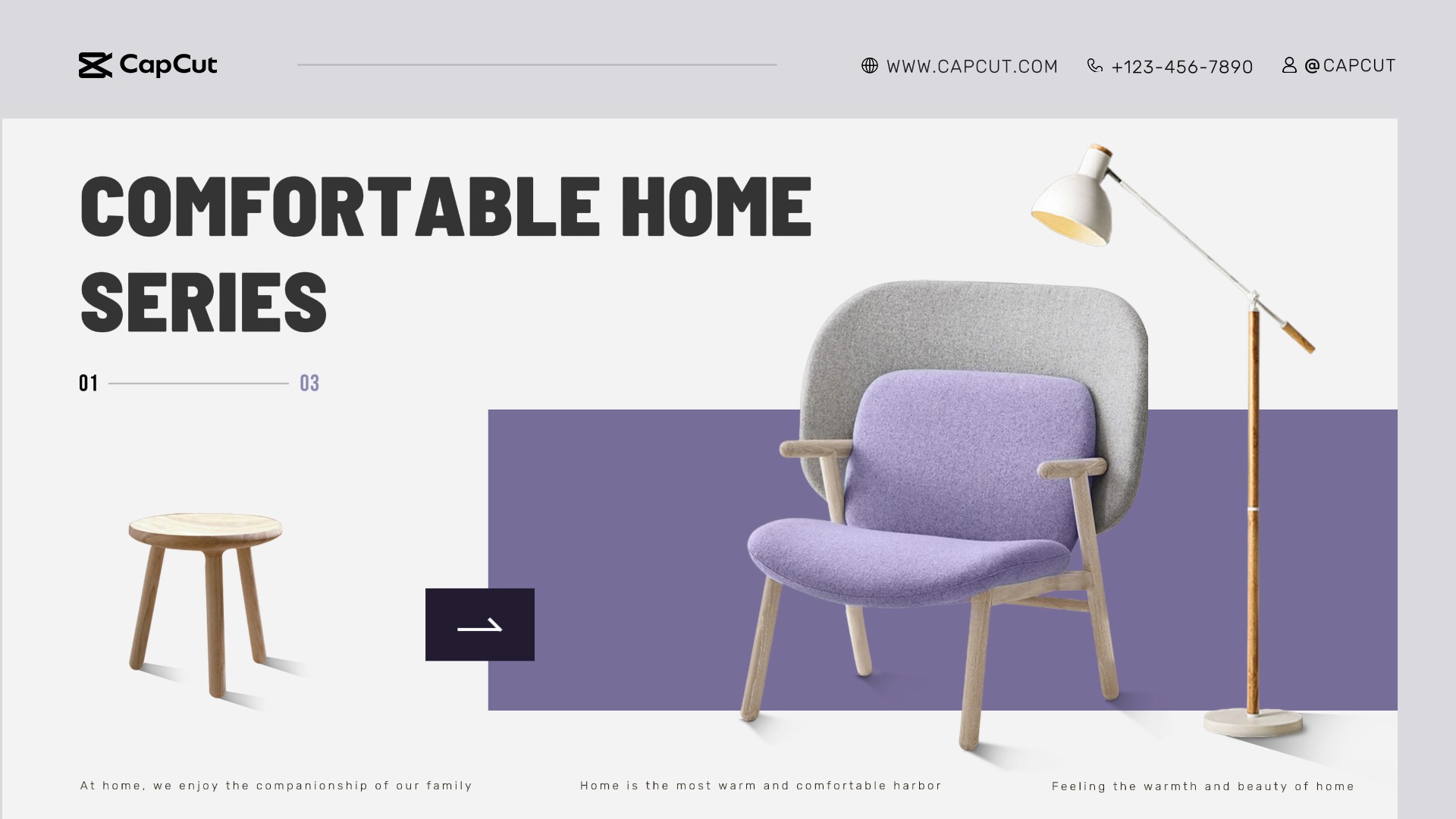 Affichage de la série Home Home minimaliste 