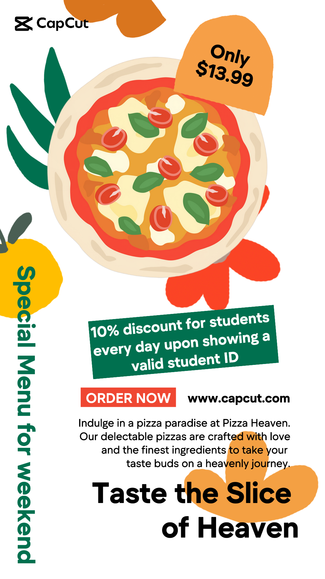 Food Special Menu Instagram Story