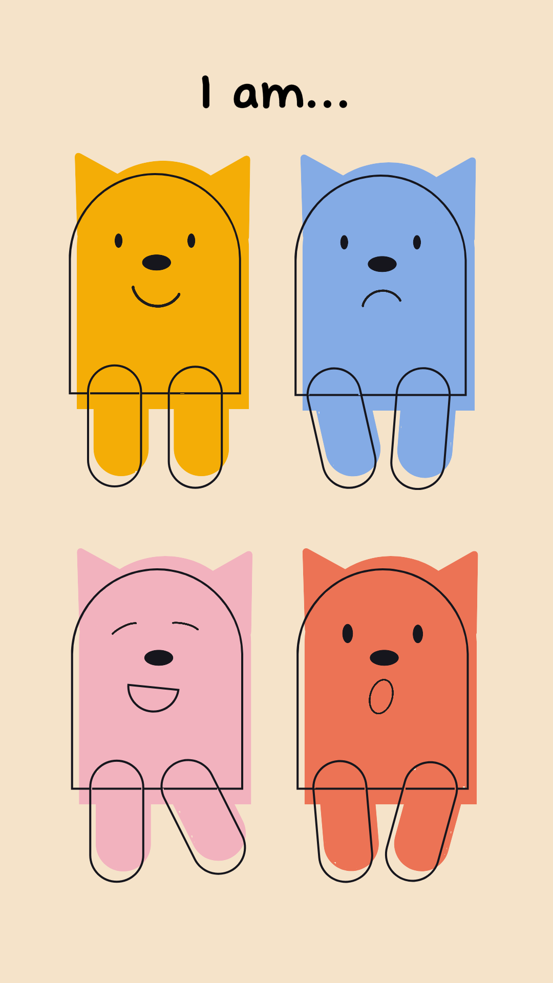 Wallpaper 9: 16 Desenho animado bonito