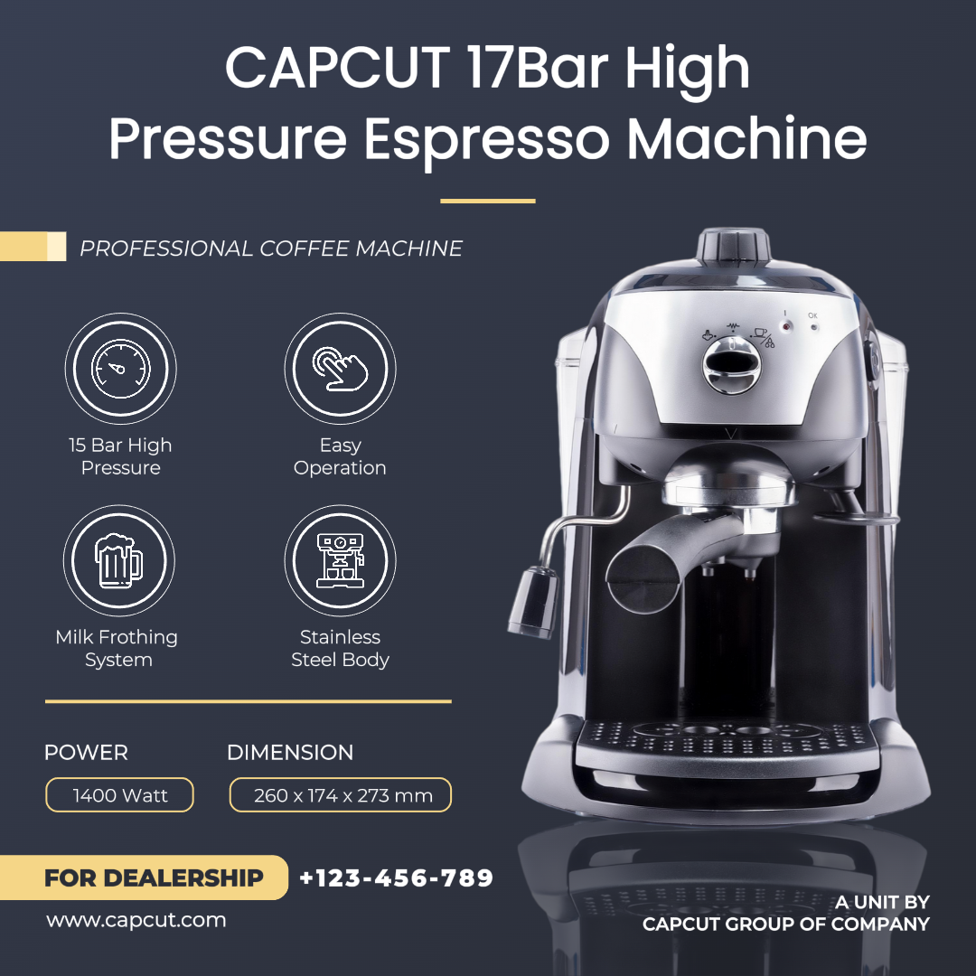 Electronics-Coffee Machine Display Instagram Post