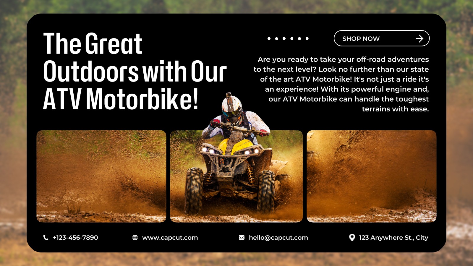Other ATV Motorbike Product Display Twitter Post