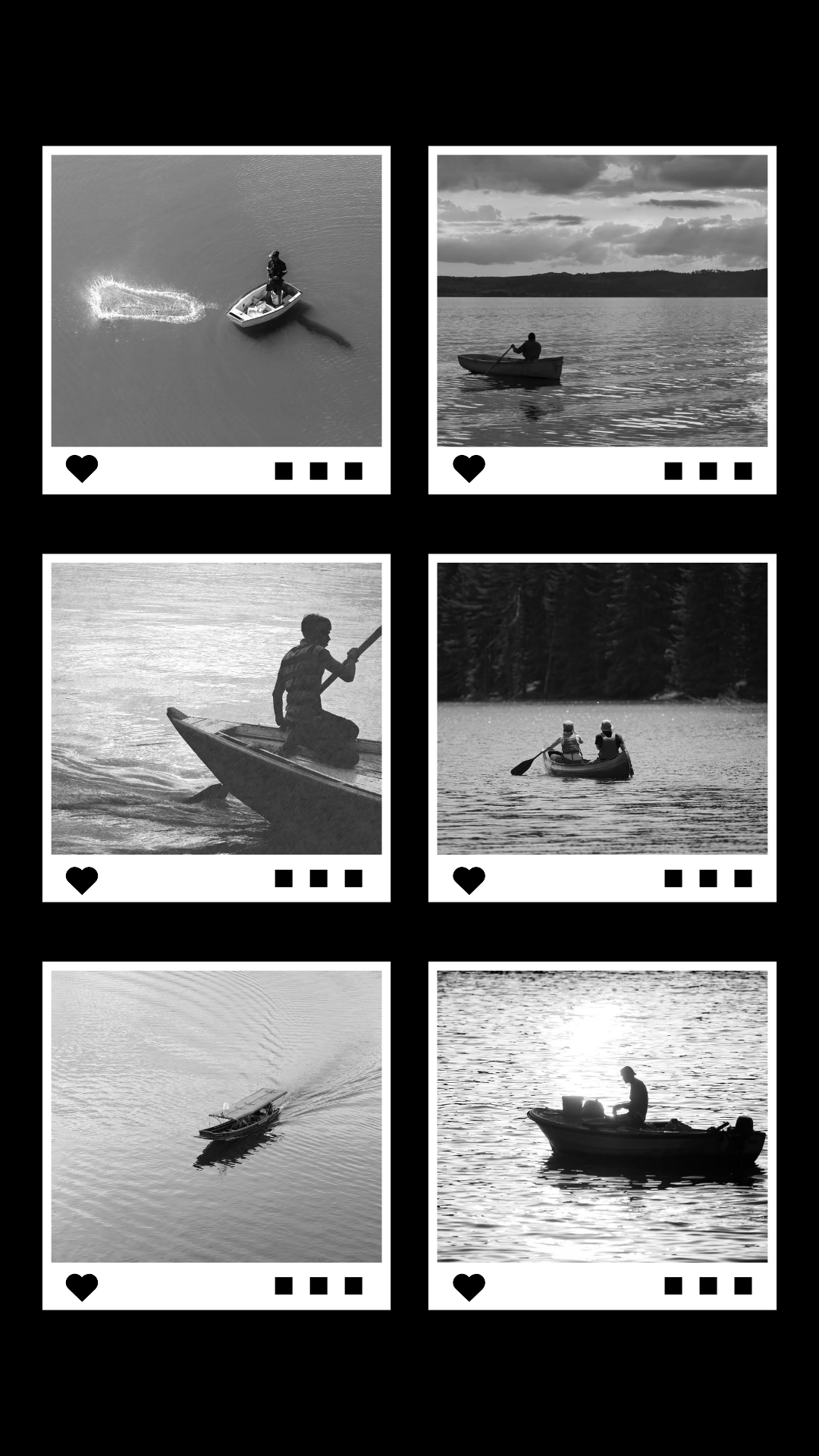 Minimalist Collage Marketing Poster Tik Tok Minimalist Black